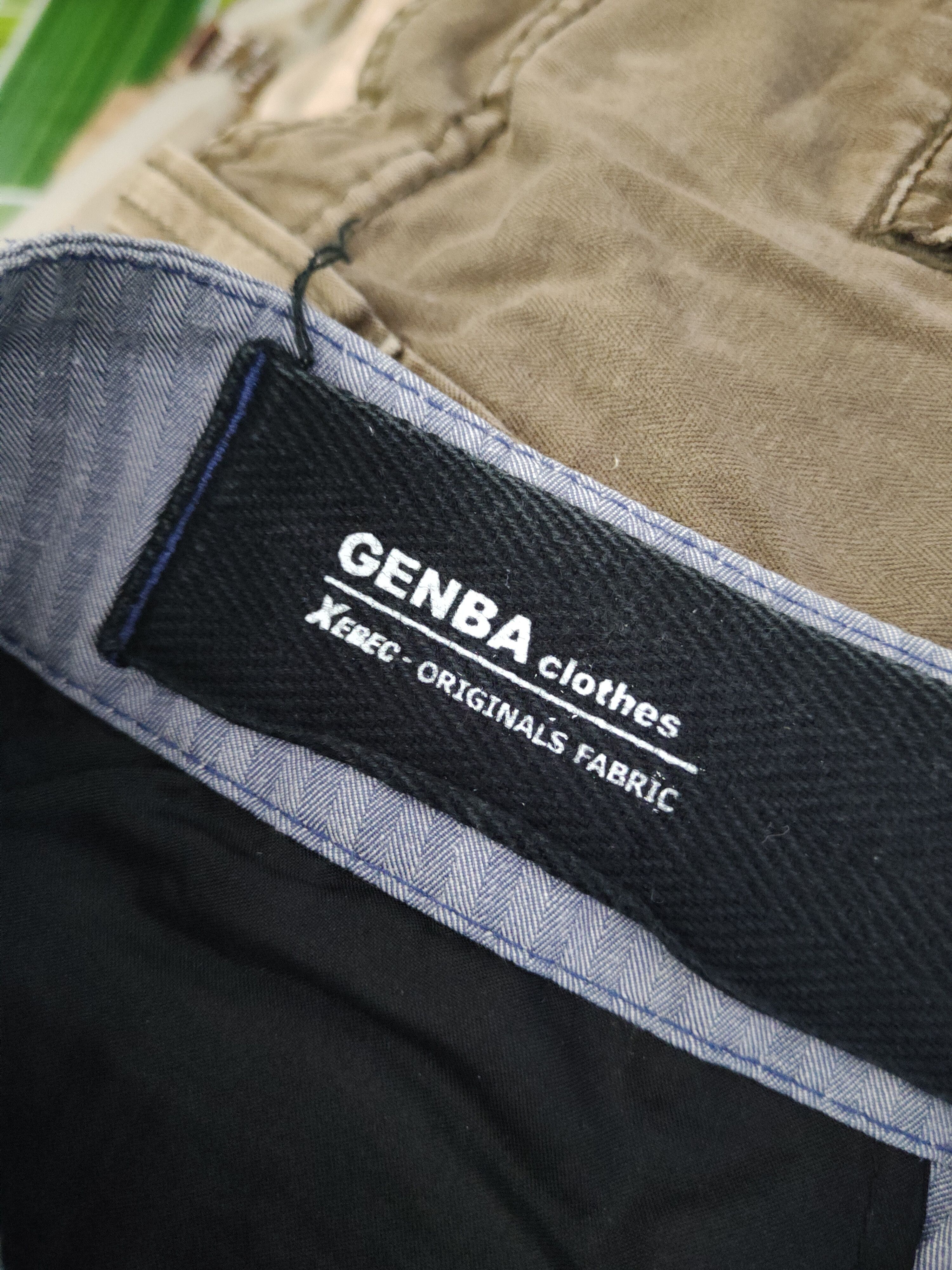 Japanese Brand DL Xebec Genba Blue Multipocket Cargo Pants #46-229T Size US 31 - 14 Thumbnail