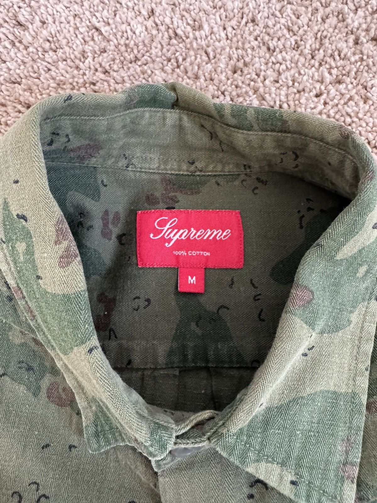 Supreme Supreme Camo Shirt Size US M / EU 48-50 / 2 - 3 Thumbnail