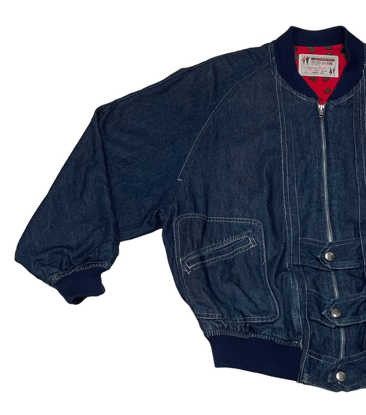 Japanese Brand × Vintage Vintage Japanese Brand Candy Ann Denim Jacket 2000s Size US M / EU 48-50 / 2 - 2 Thumbnail