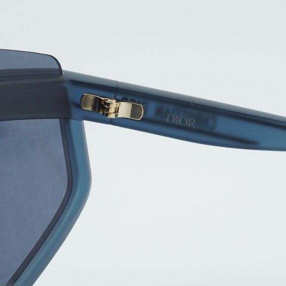 Dior Dior DIORCLUB M2U 31B8 Sunglasses Matte Navy Blue Shield Size ONE SIZE - 10 Thumbnail