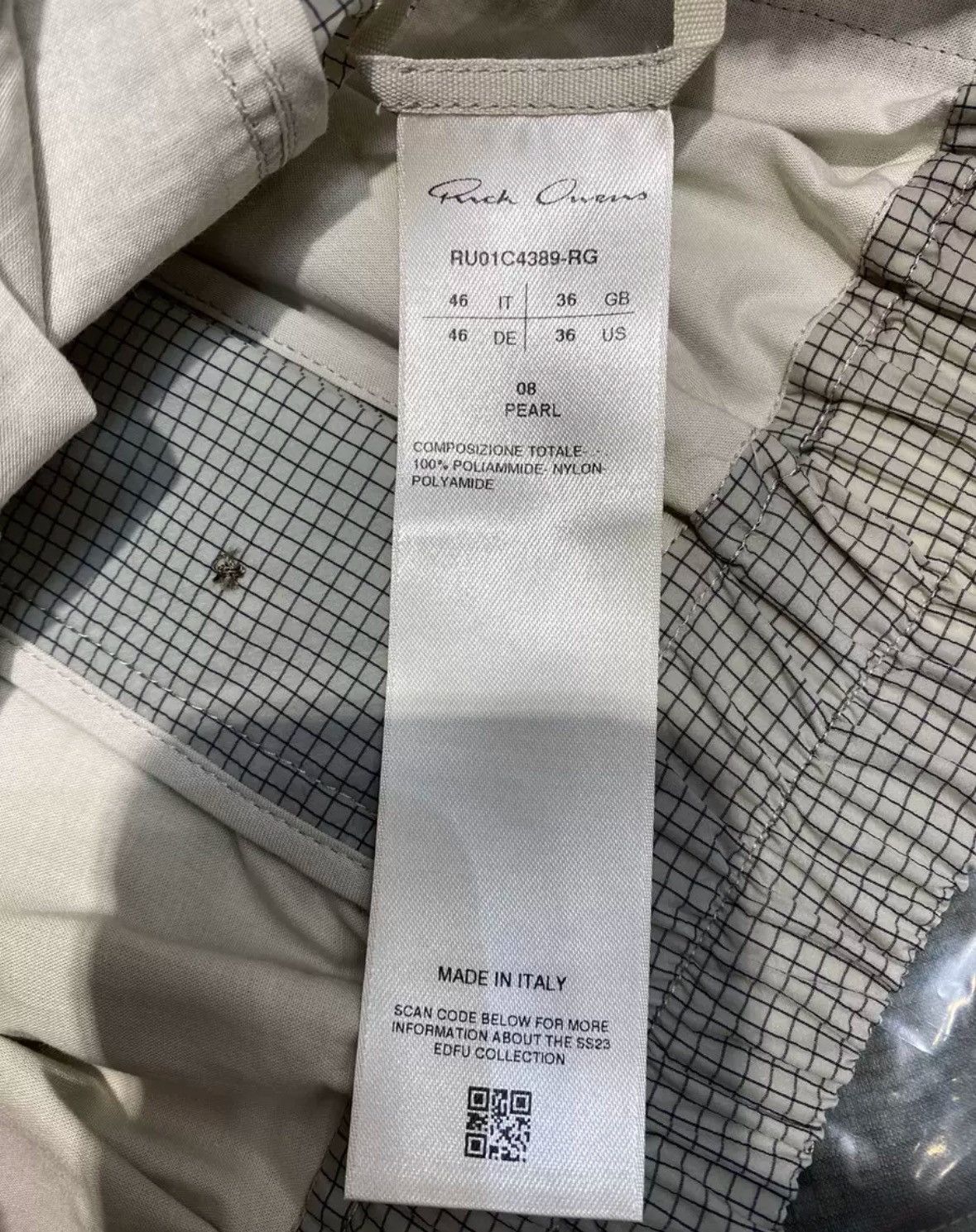 Rick Owens Rick Owens Men's Green Nylon Blended Shorts2412-Nextarrow Size US 36 / EU 52 - 3 Thumbnail