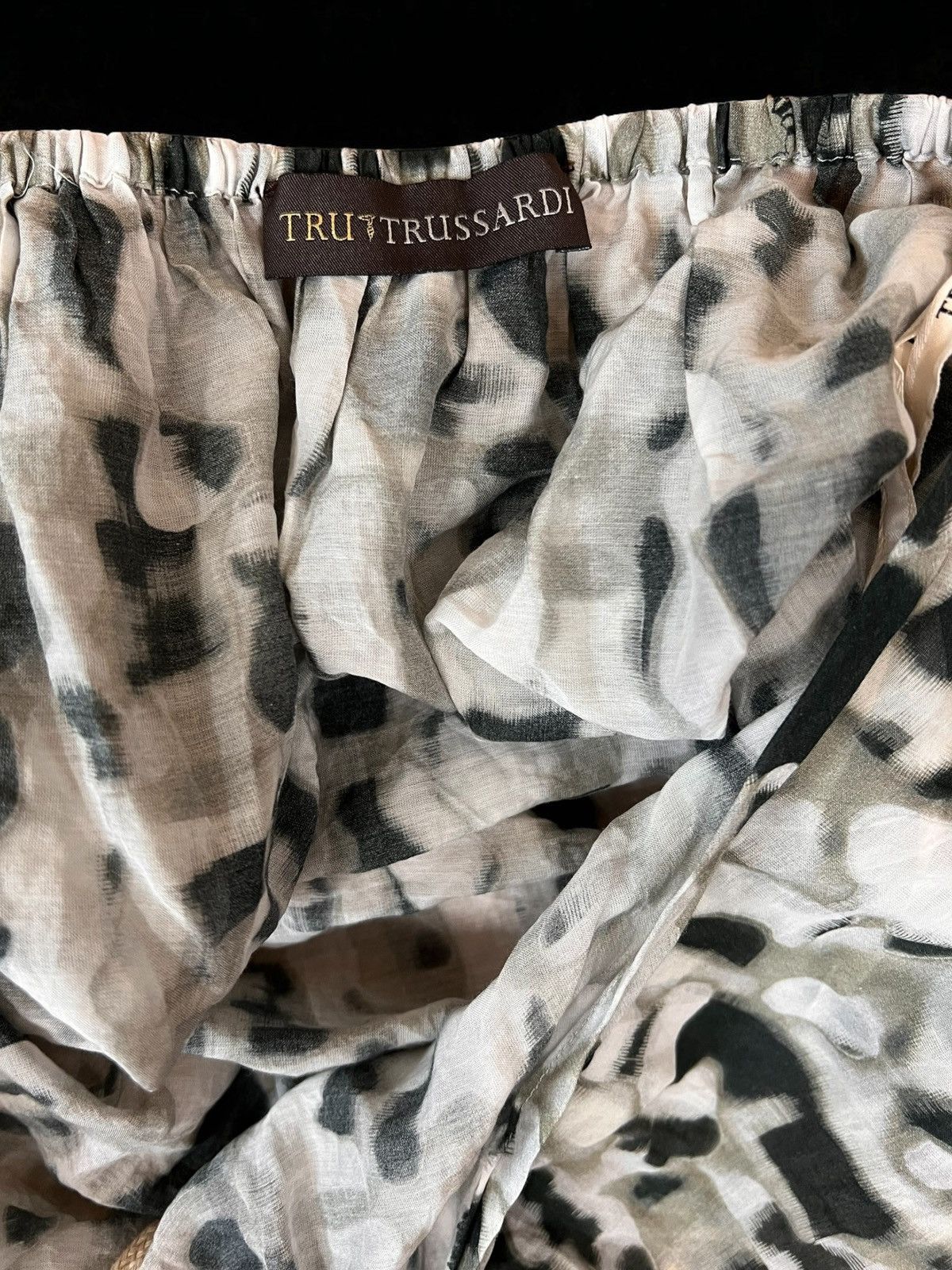 Trussardi Tru Trussardi blouse size S cotton silk Size S / US 4 / IT 40 - 6 Thumbnail