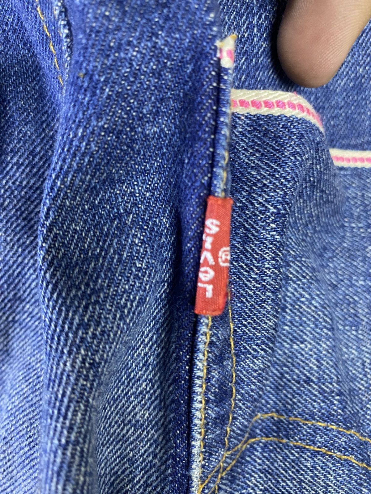 Fragment Design × Levi's Levi’s Fenom x Fragment Design Selvedge Denim Pants Size US 30 / EU 46 - 15 Thumbnail