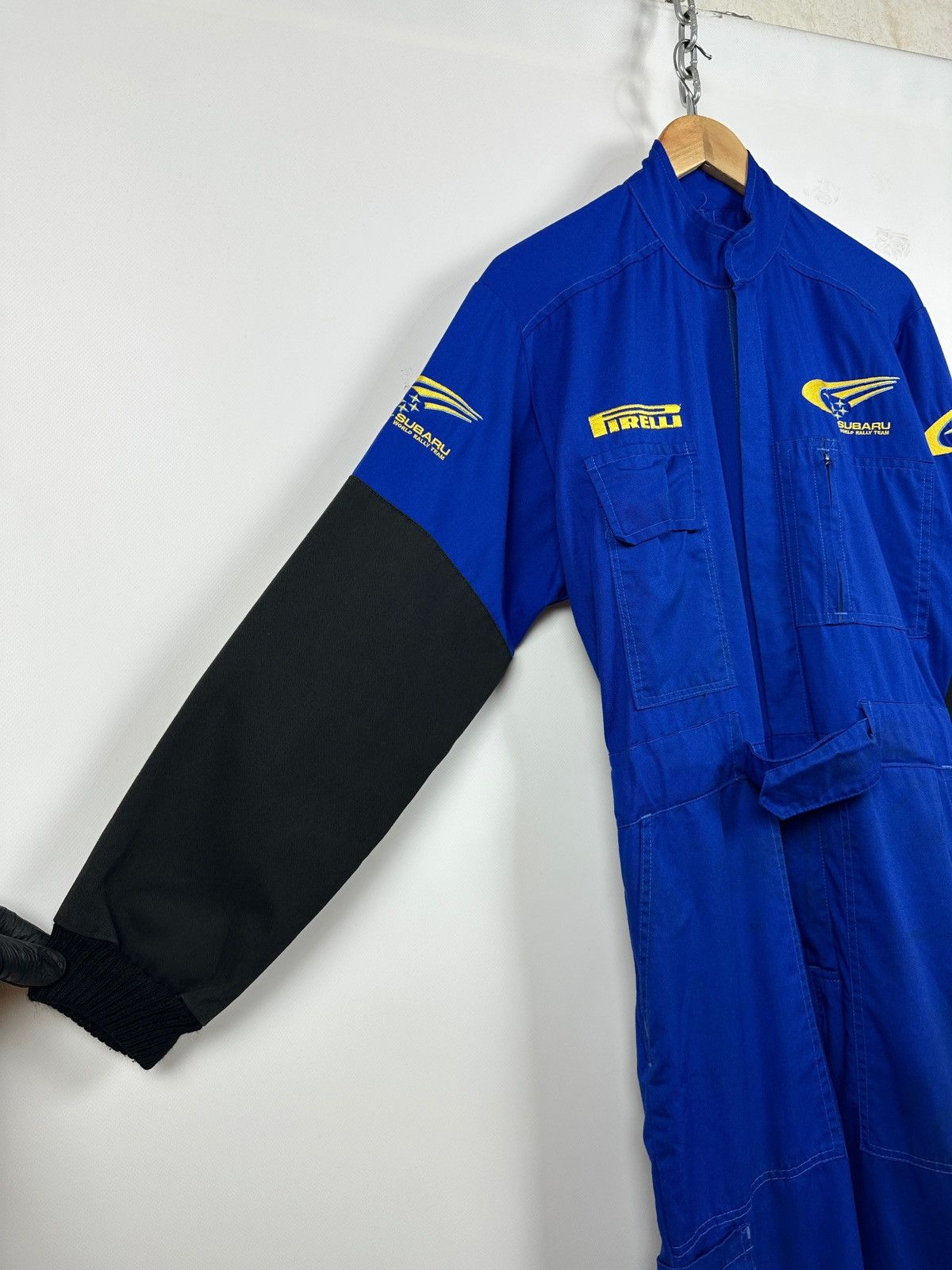 Vintage 90s Vintage Subaru World Rally Team WRC Racing Coveralls Size US 32 / EU 48 - 12 Thumbnail