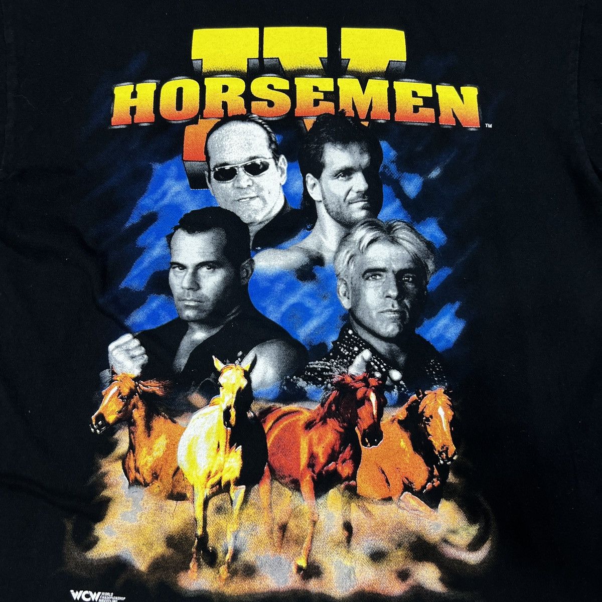 WWE VINTAGE 4 FOUR HORSEMEN CHRIS BENOIT RIC FLAIR Size US L / EU 52-54 / 3 - 3 Thumbnail