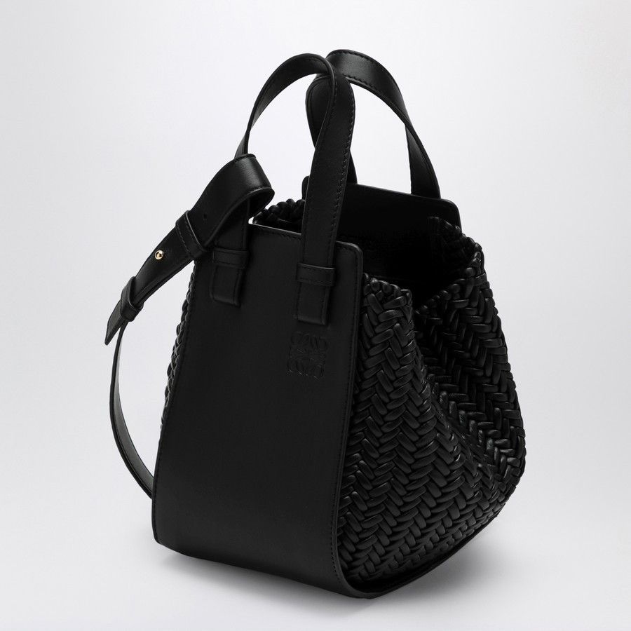 Loewe o1d2blof0824 Size: OS / Leather Hammock Bag in Black Size ONE SIZE - 1 Thumbnail