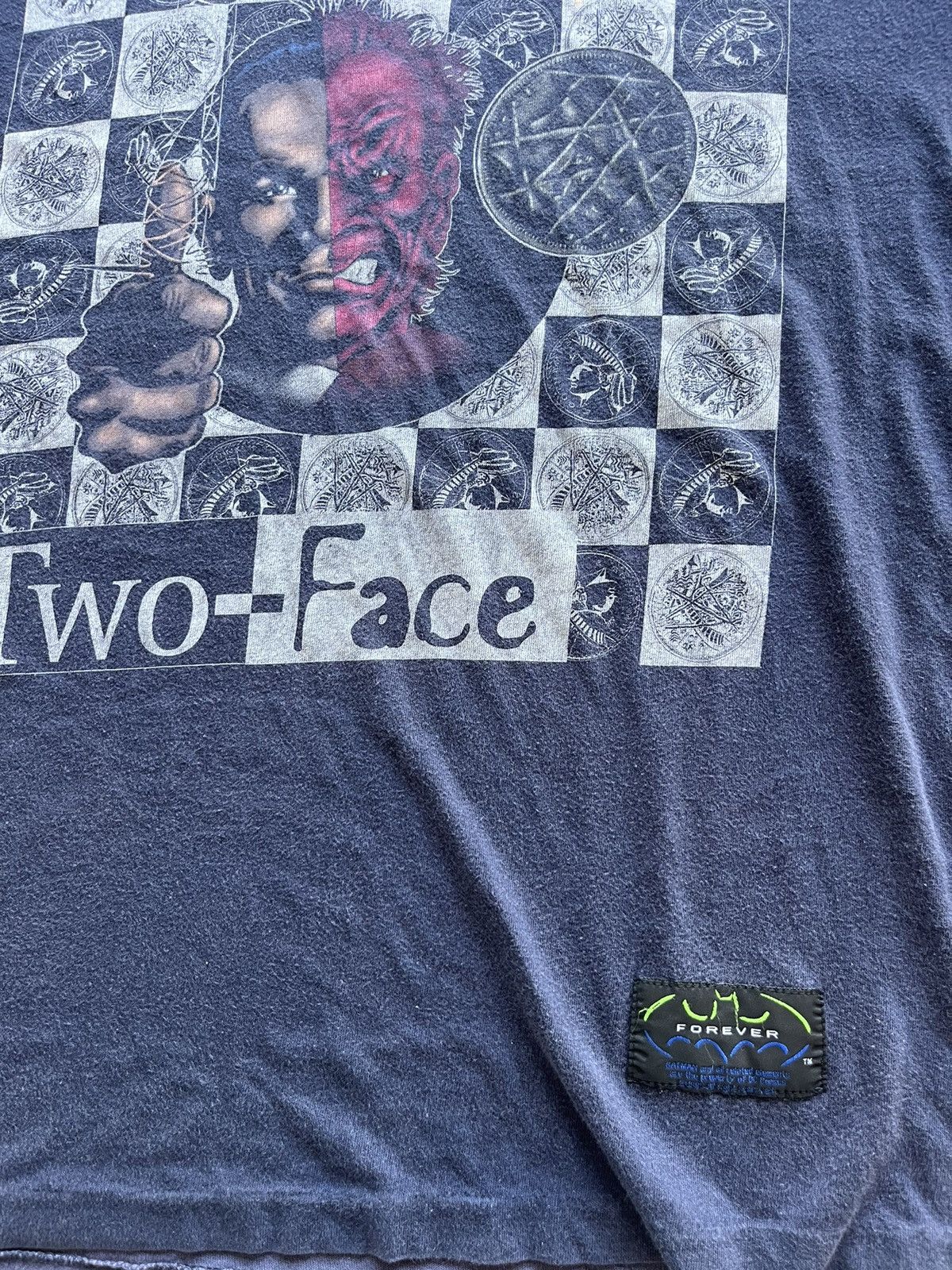 DC Comics × Vintage Vintage TWO-FACE 1995’s Batman Forever DC.Comics T-shirt Size US L / EU 52-54 / 3 - 7 Thumbnail