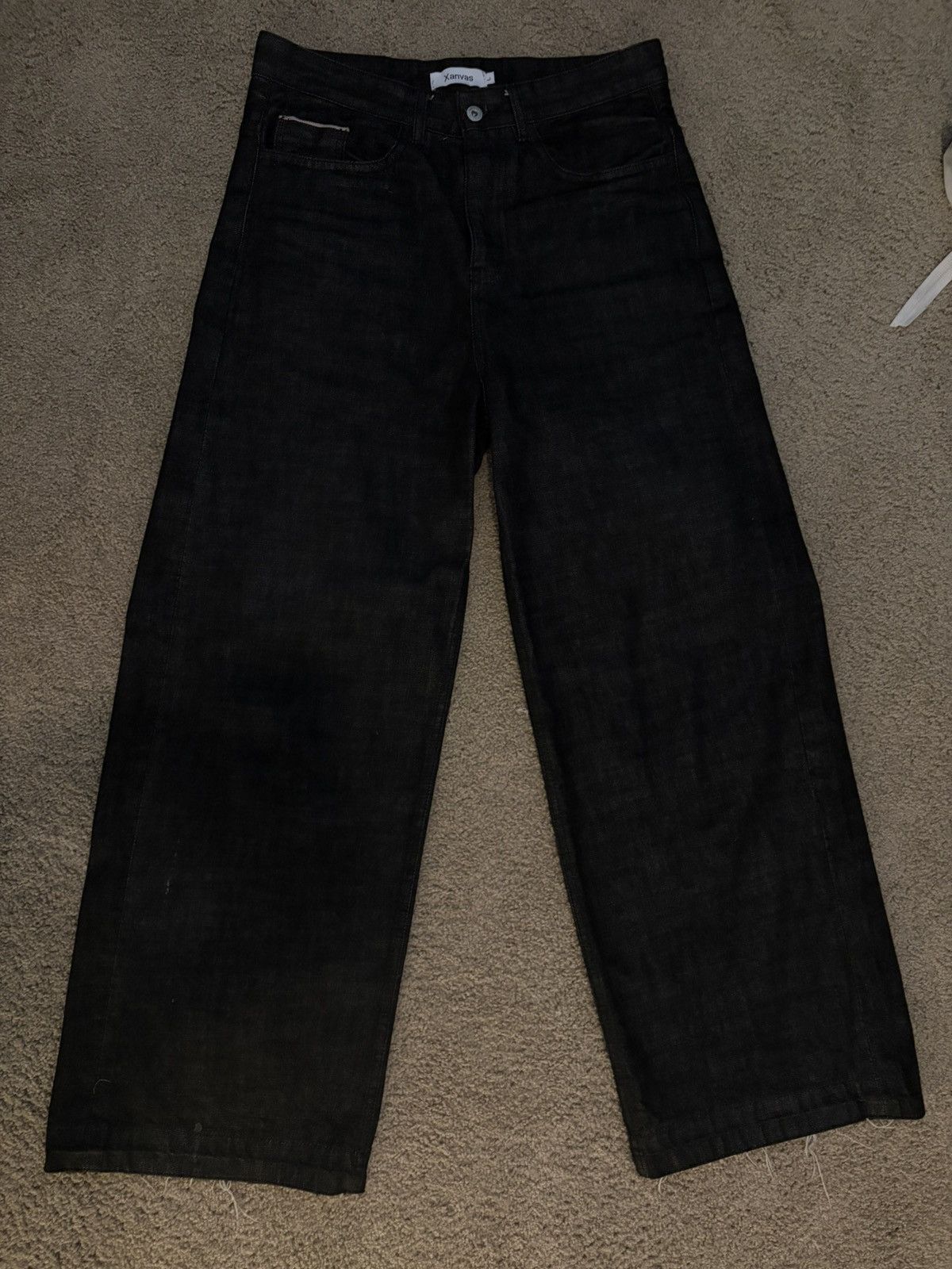 Other Selvedge Baggy Black Denim Size US 32 / EU 48 - 1 Thumbnail