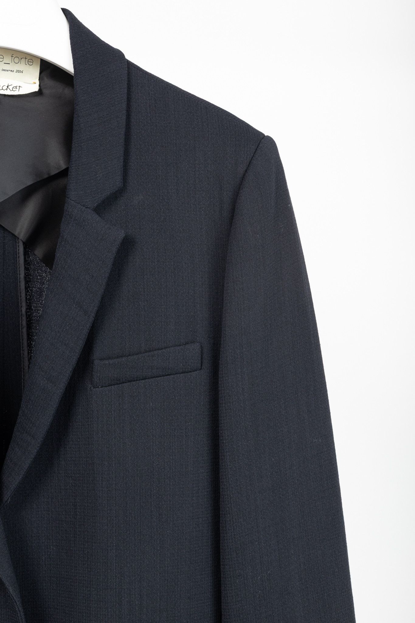 forte_forte Forte Forte AW/14 Wool-Blend Crepe Single-Breasted Blazer Size M / US 6-8 / IT 42-44 - 5 Thumbnail