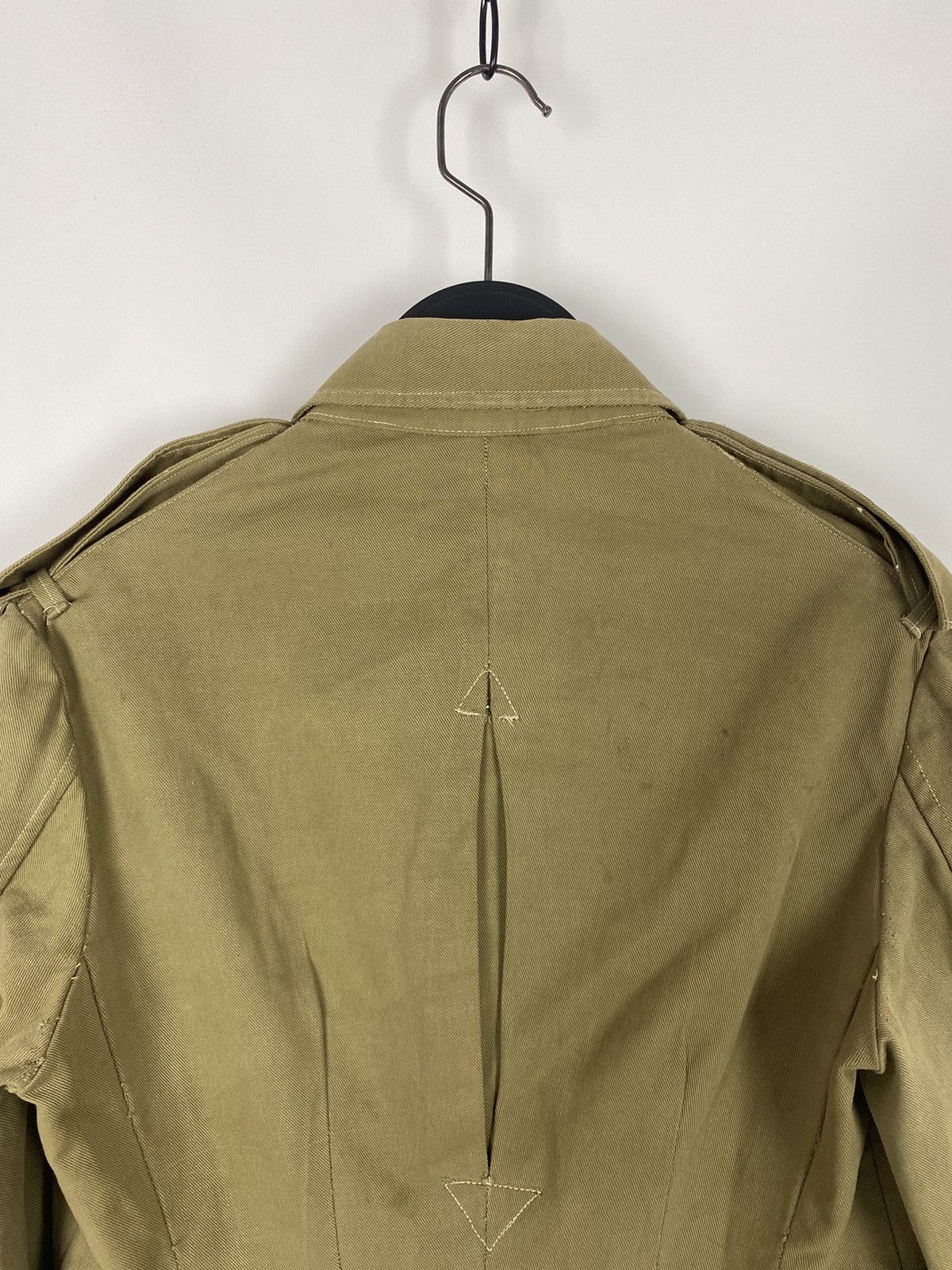 Vintage 1940s Vintage WW2 RAF British Air Force Drill Bush Jacket Size US S / EU 44-46 / 1 - 15 Thumbnail