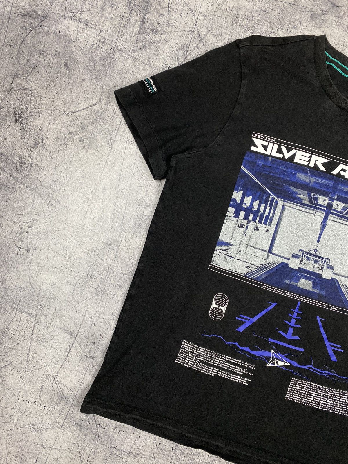 Puma Puma Mercedes Benz AMG Petronas Silver Arrows Racing Tee Size US M / EU 48-50 / 2 - 4 Thumbnail