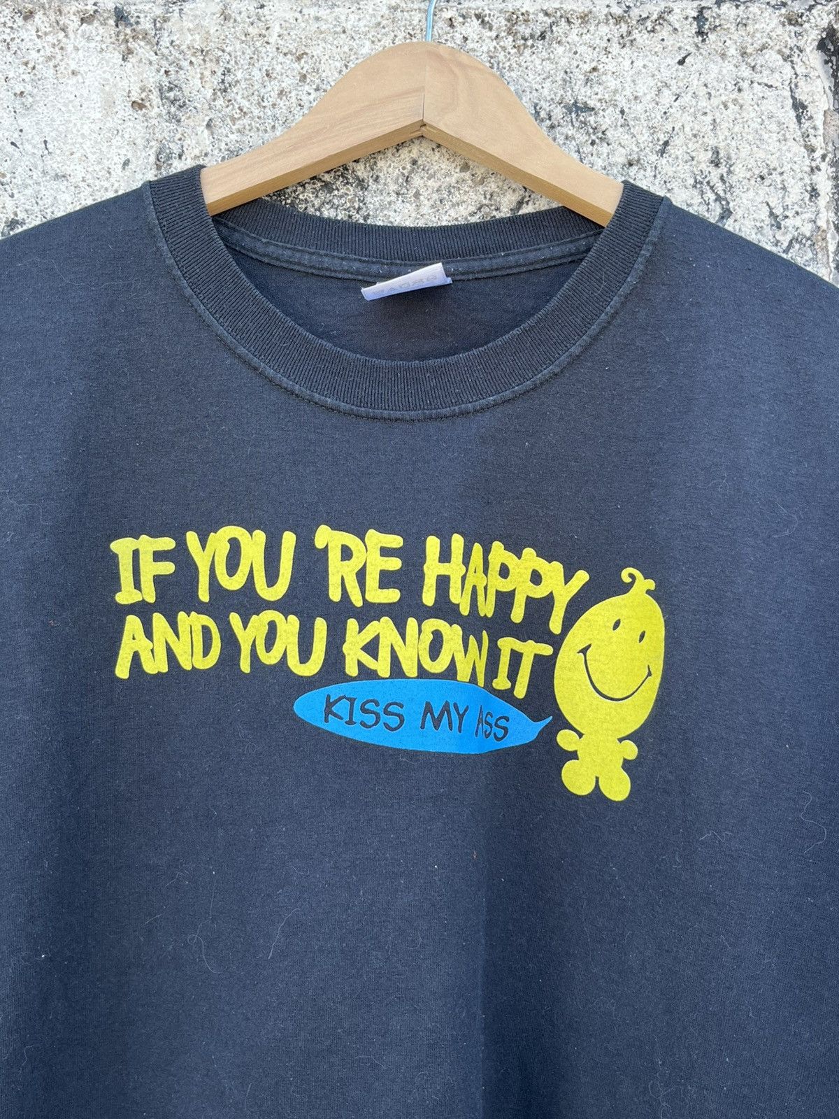 Vintage Y2K parody tee shirt boxy fit grunge skater streetwear hype Size US XXL / EU 58 / 5 - 3 Thumbnail
