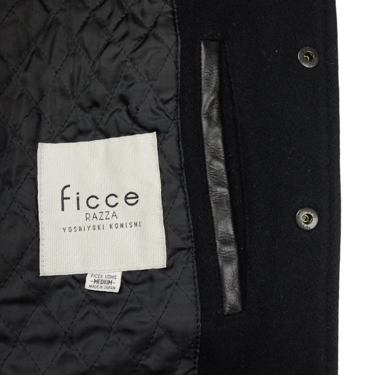 Yoshiyuki Konishi Ficce Uomo Varsity Jacket Size US M / EU 48-50 / 2 - 9 Thumbnail