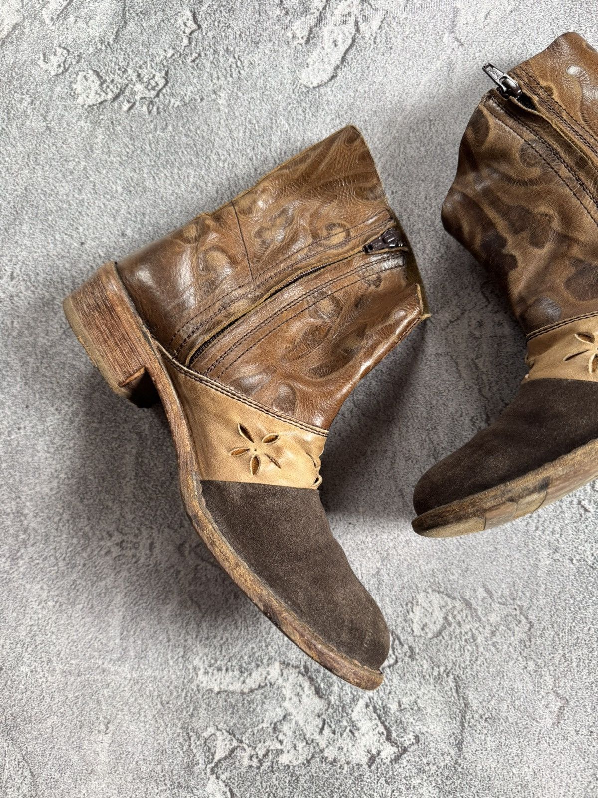 MoMA MOMA 38.5 wester cowboy shoes boots avantgarde retro Size US 8.5 / IT 38.5 - 12 Thumbnail
