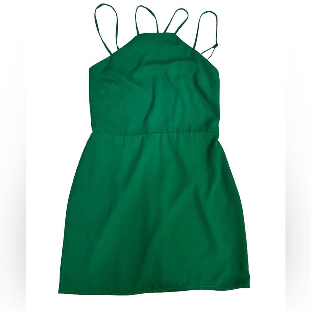 Designer Lovers + Friends l Calypso Mini Dress in Kelly Green Medium Size M / US 6-8 / IT 42-44 - 4 Thumbnail