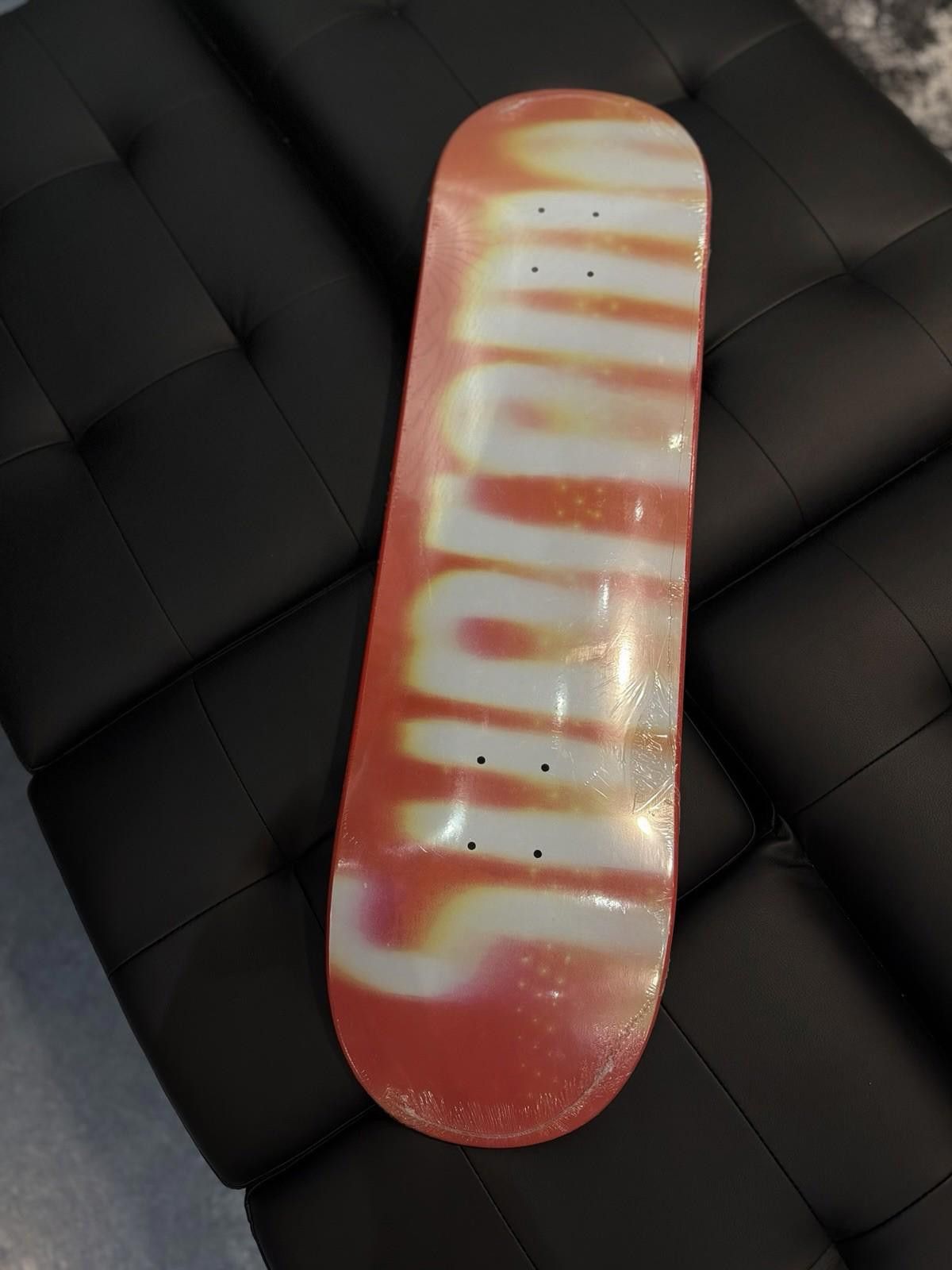 Supreme Supreme Skateboard Blurred Logo Color Red FW23 Red Size ONE SIZE - 7 Thumbnail