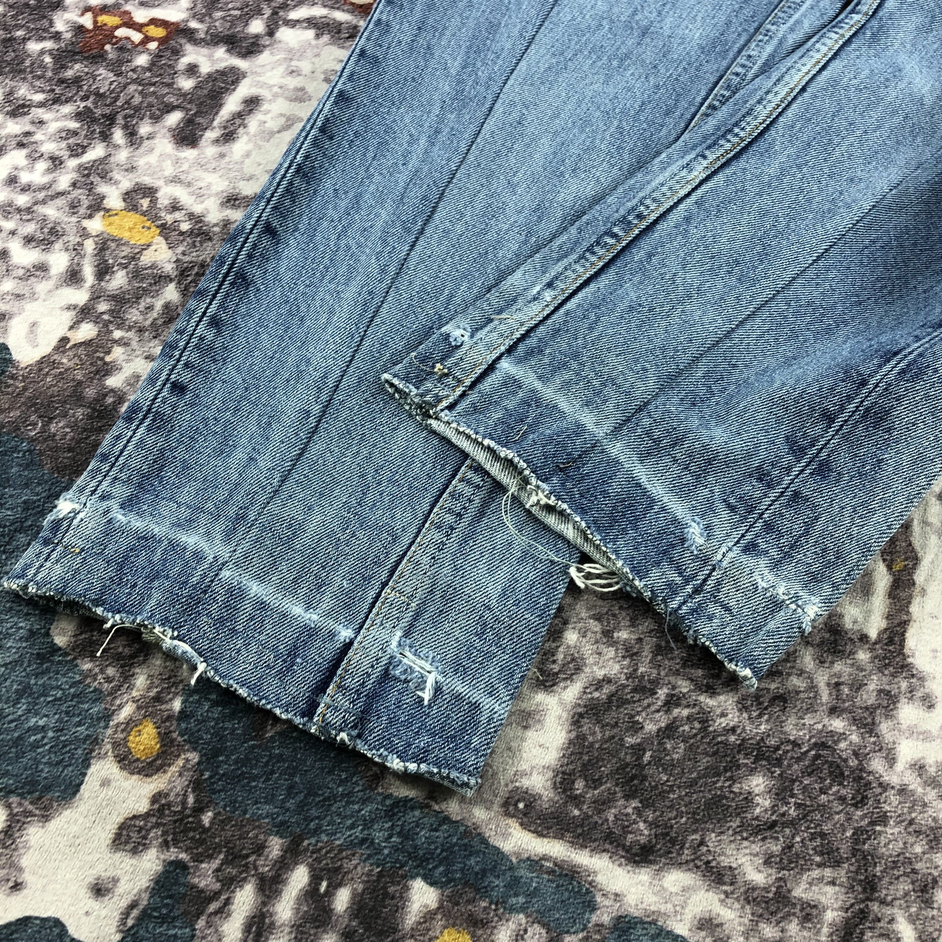 Levi's Vintage 90s Blue Wash Levis 501 Jeans-JM2376 Size US 36 / EU 52 - 4 Thumbnail