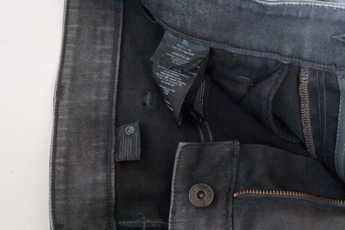 G-Star G-STAR RAW Mens 5620 3D Super Slim W34 L34 Gray Biker Denim Size US 34 / EU 50 - 7 Thumbnail