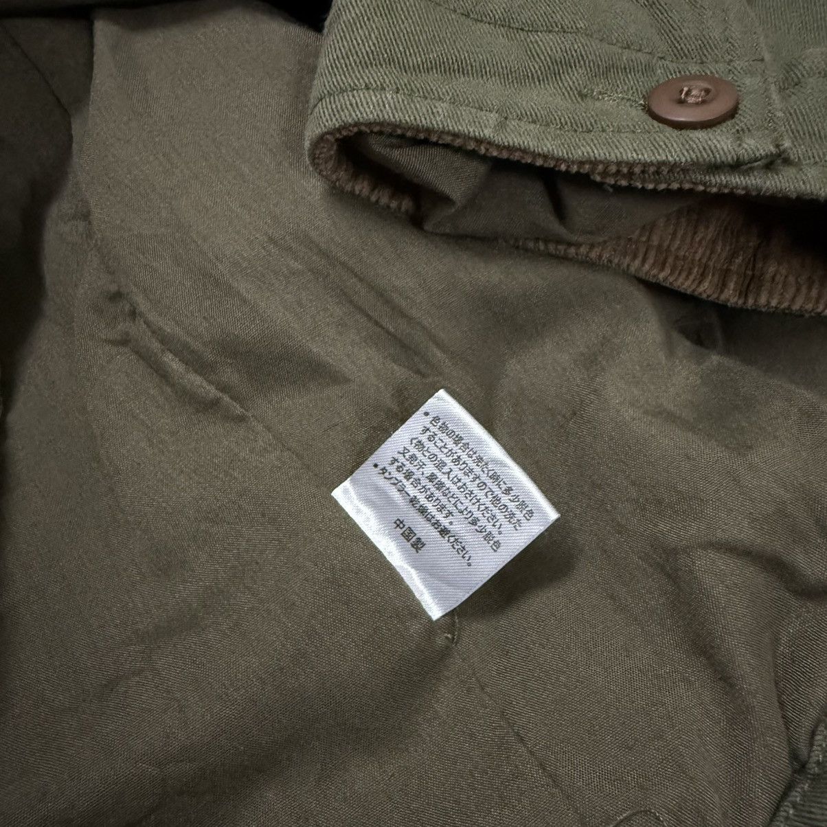 Hysteric Glamour Backers Corduroy Collar Fishing Jacket Size US L / EU 52-54 / 3 - 8 Thumbnail