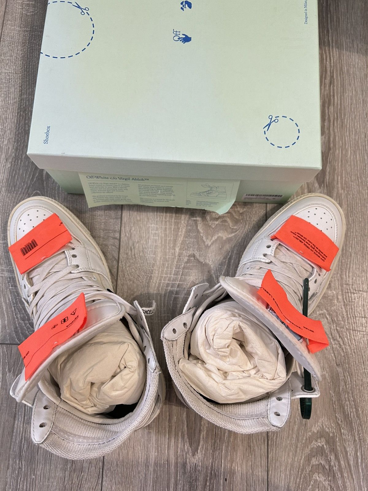 Off-White Off-White Court 3.0 Sneakers Size US 10.5 / EU 43-44 - 11 Thumbnail
