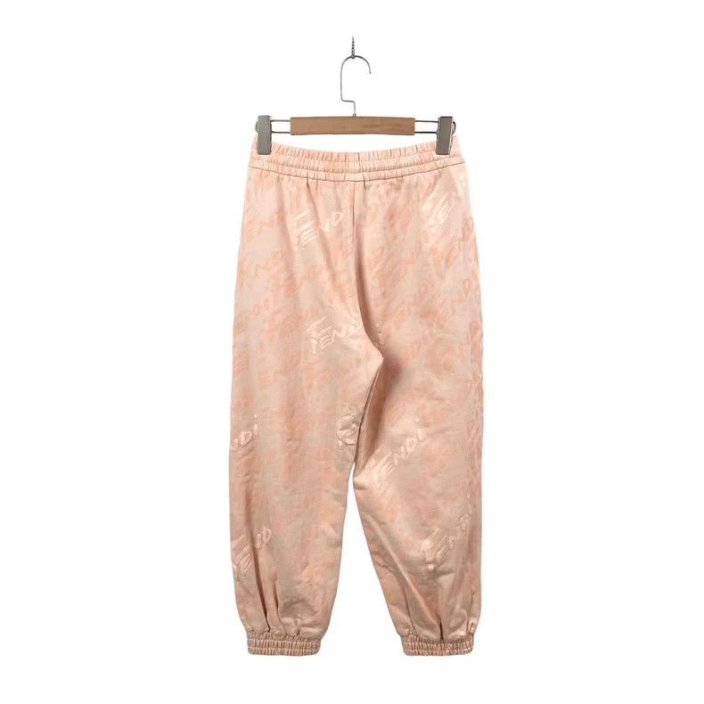 Other Fendi size 4 Full-printed logo trousers Size US 26 / EU 42 - 2 Thumbnail