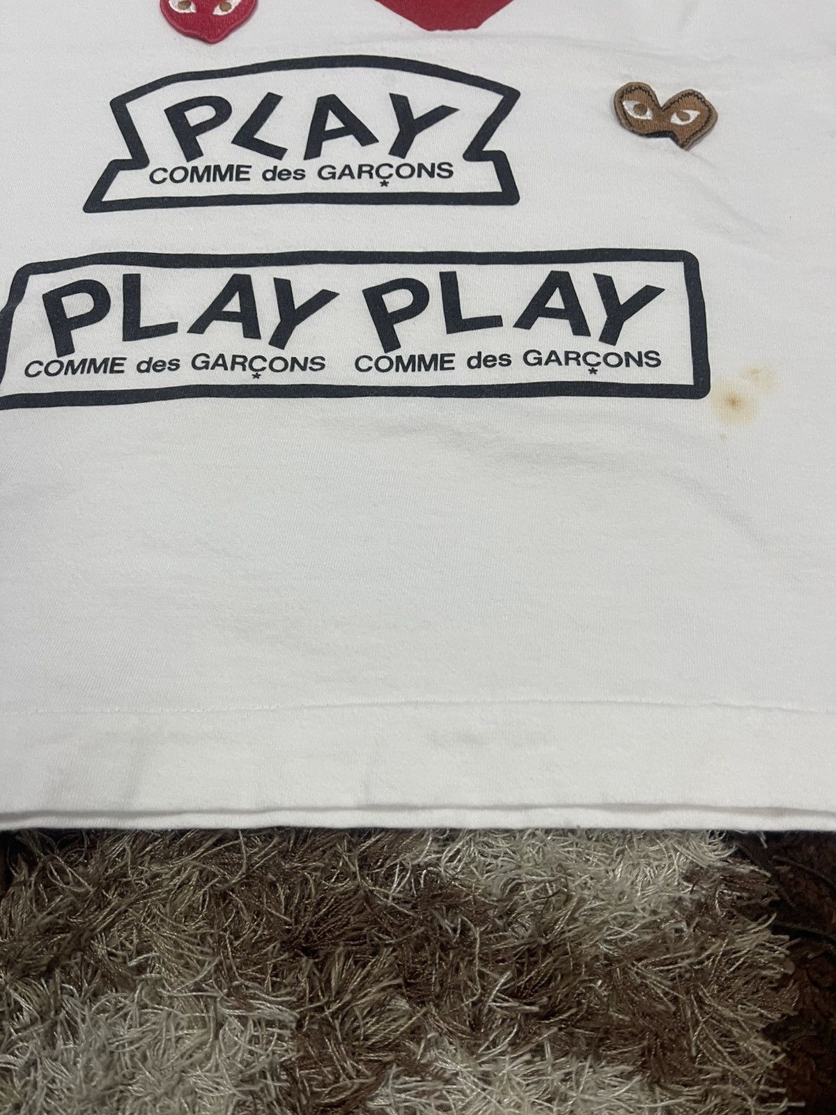 Comme des Garcons × Japanese Brand 🔥HOT🇯🇵🔥VINTAGE COMME DES GARCONS TEE VERY RARE Size US L / EU 52-54 / 3 - 7 Thumbnail
