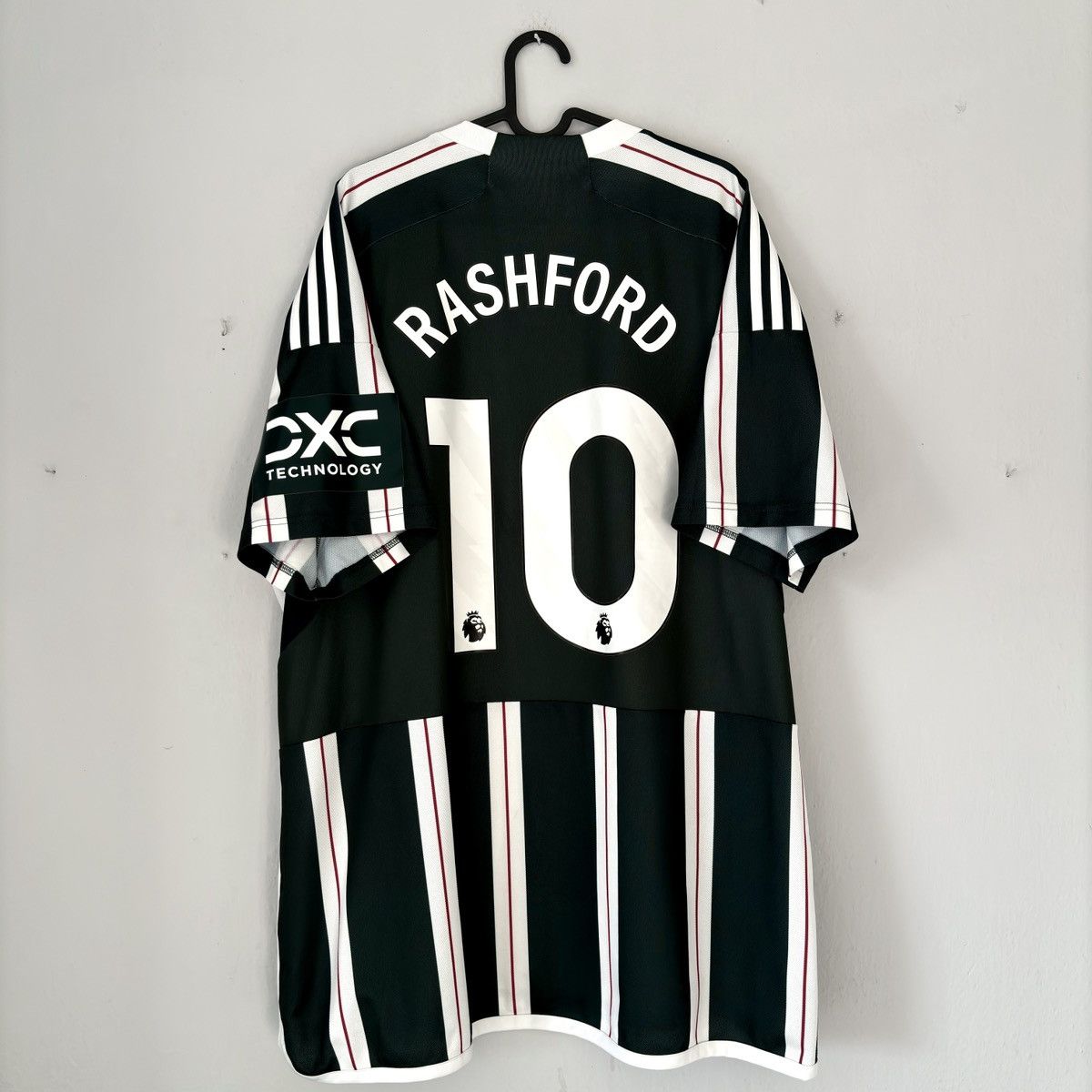 Adidas 2023 2024 Manchester United Away Adidas Soccer Jersey Shirt Size US XXL / EU 58 / 5 - 7 Thumbnail