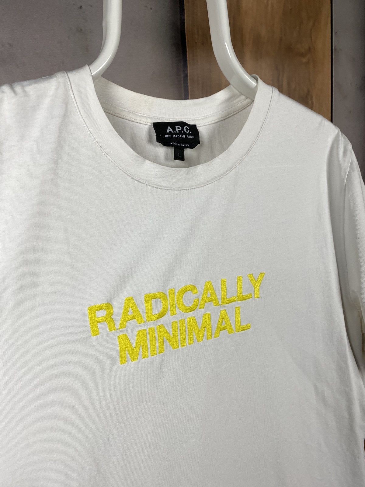 A.P.C. ☄️T-Shirt A.P.C Rue Madame Paris Radically Minimal Tee☄️ Size US L / EU 52-54 / 3 - 2 Thumbnail