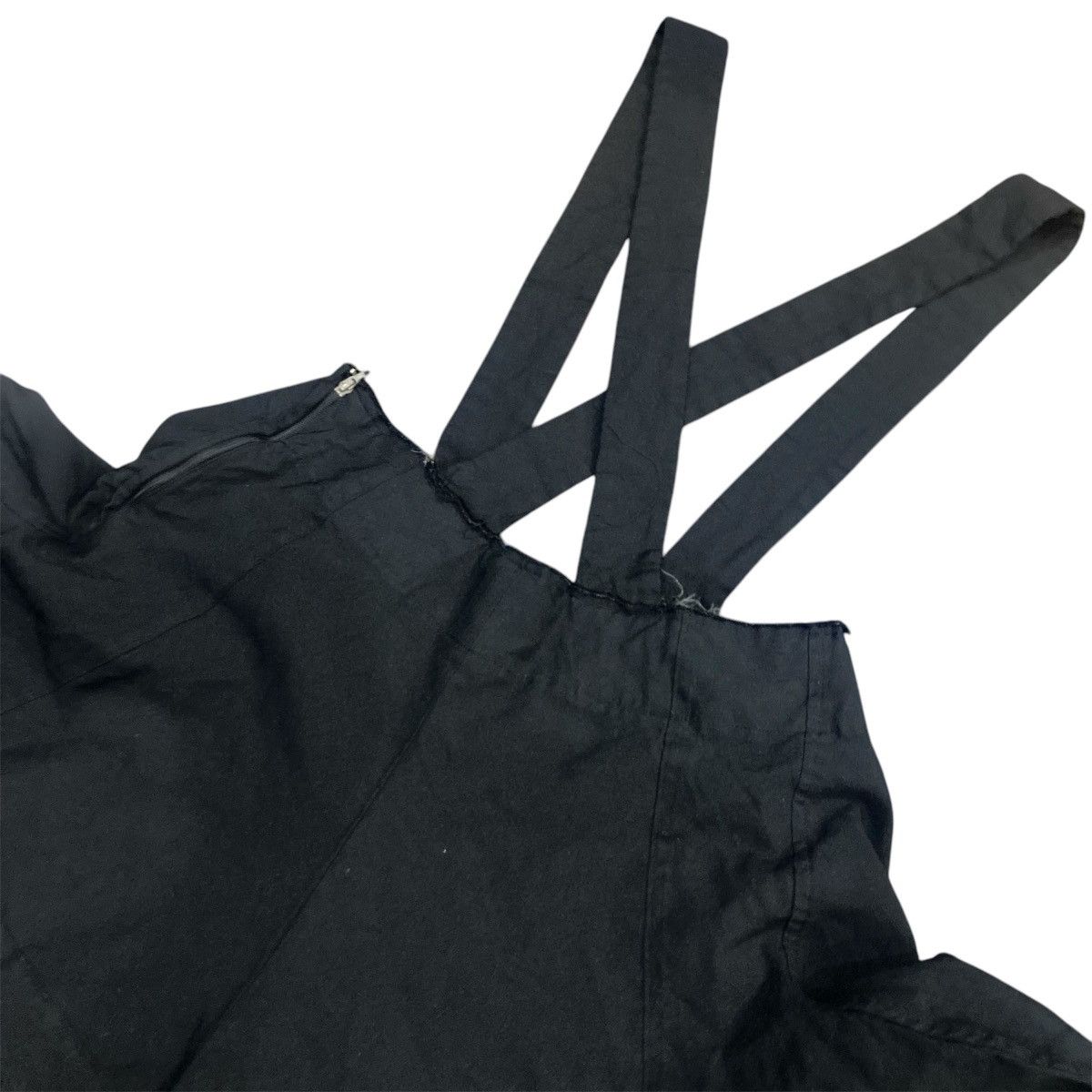 Comme des Garcons AD2014 POLY FULL LENGHT HANGING SHORT PANTS JUMPER Size 30" / US 8 / IT 44 - 7 Thumbnail