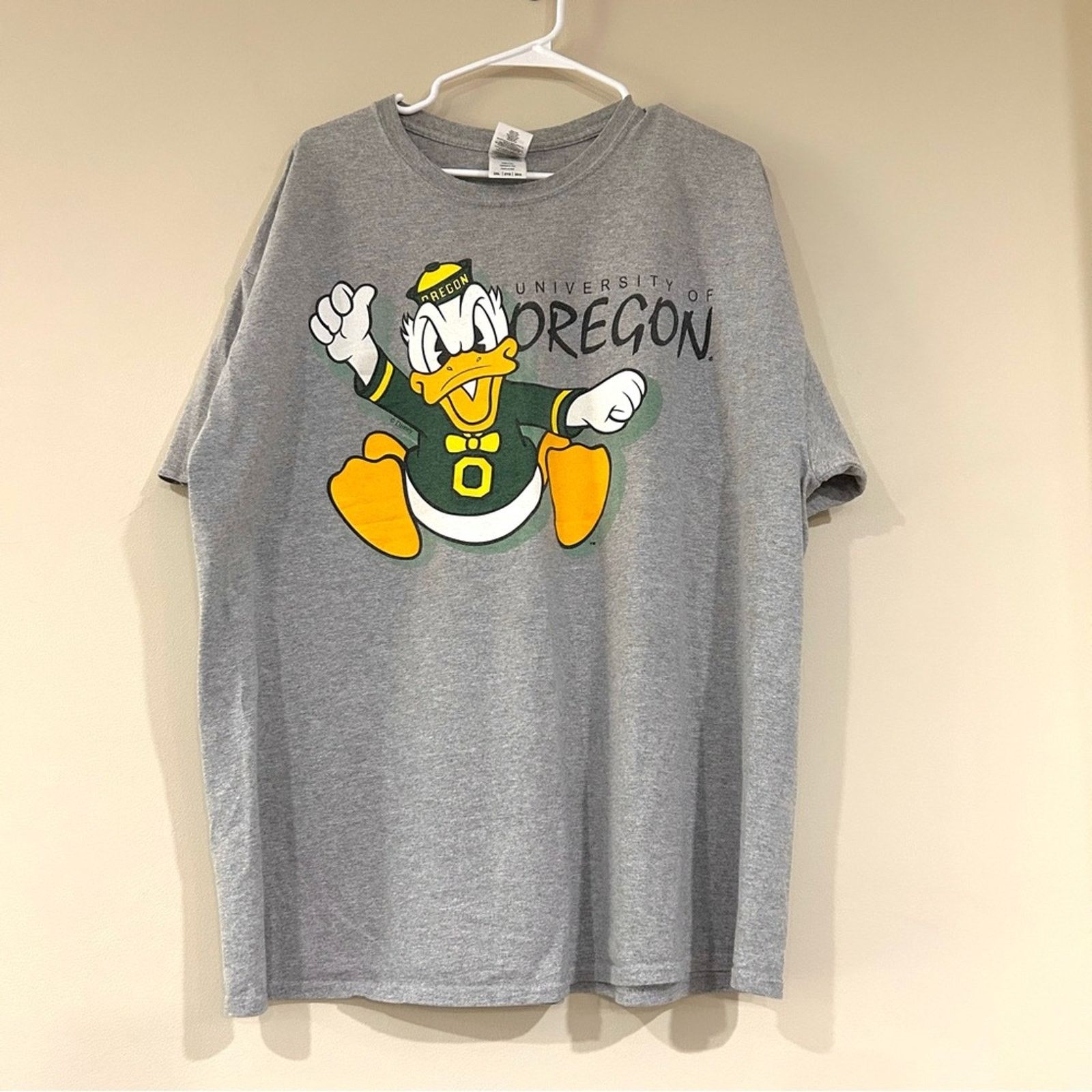 Gildan Oregon Ducks Donald Duck Shirt Size US XXL / EU 58 / 5 - 1 Thumbnail