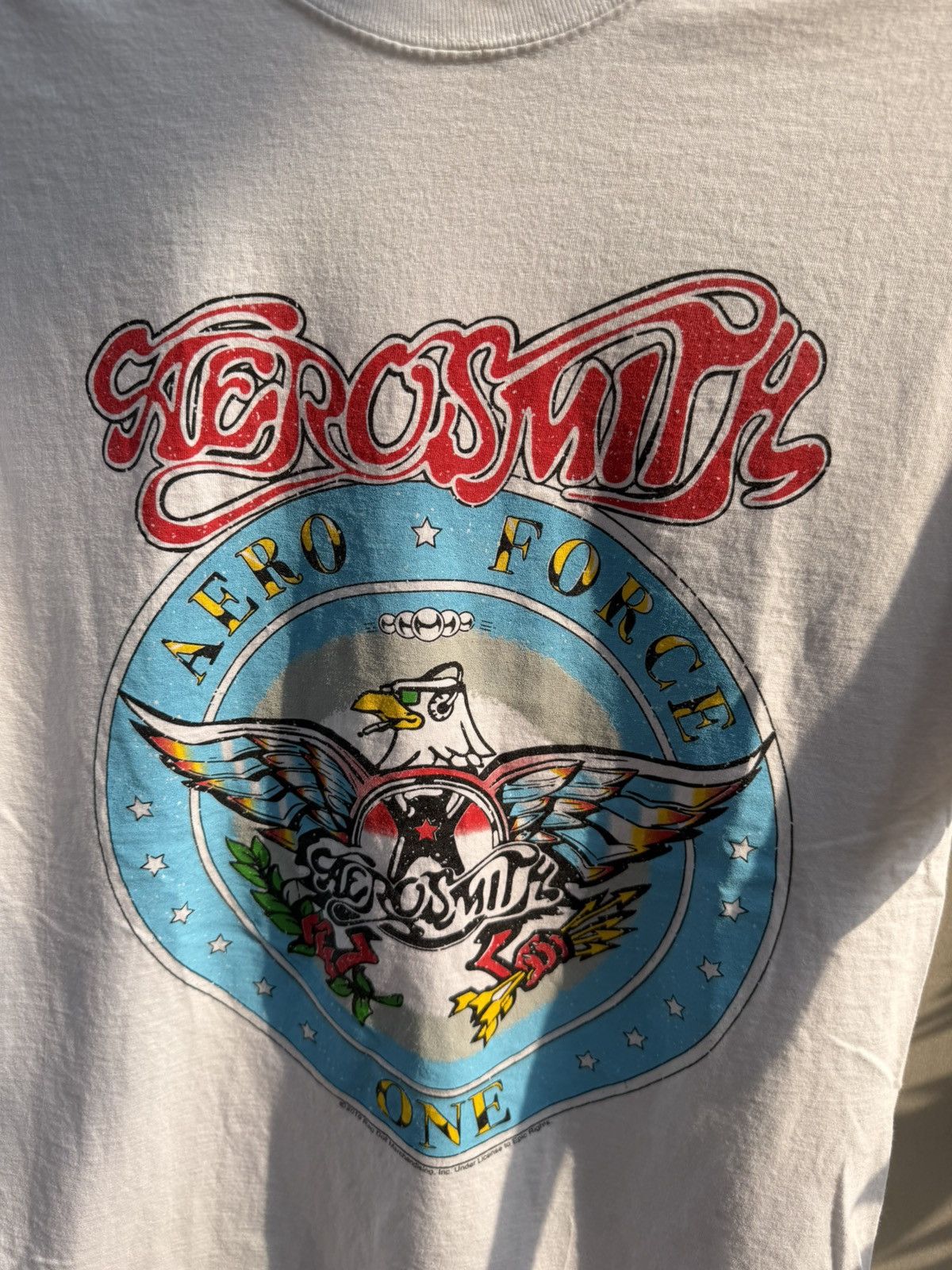 Band Tees Aerosmith “Aero Force One” Graphic Tee 2019-Licensed Size US M / EU 48-50 / 2 - 2 Thumbnail