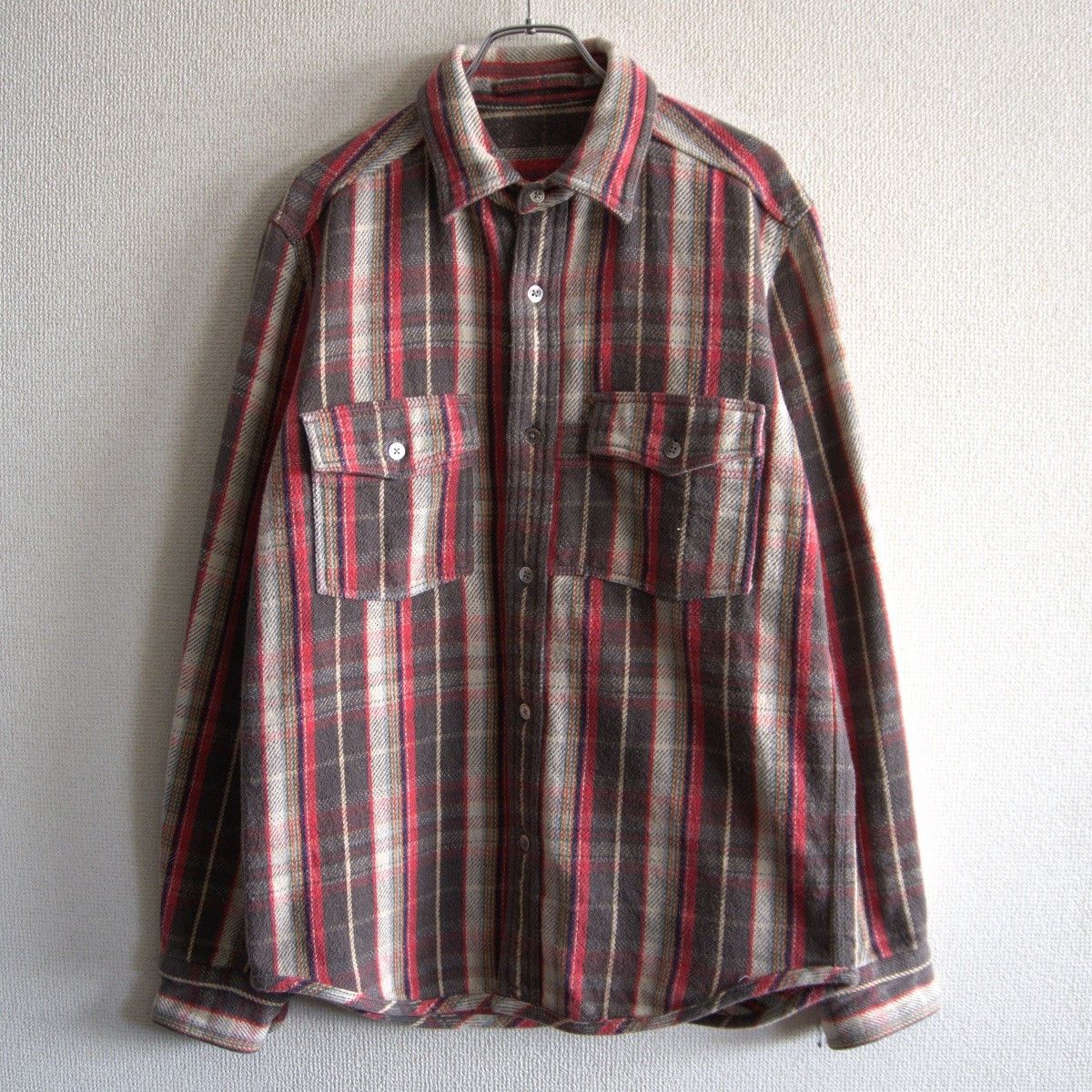 Nigel Cabourn NIGEL CABOURN Reversible Heavy Flannel Check/Border Size M Size US M / EU 48-50 / 2 - 1 Thumbnail