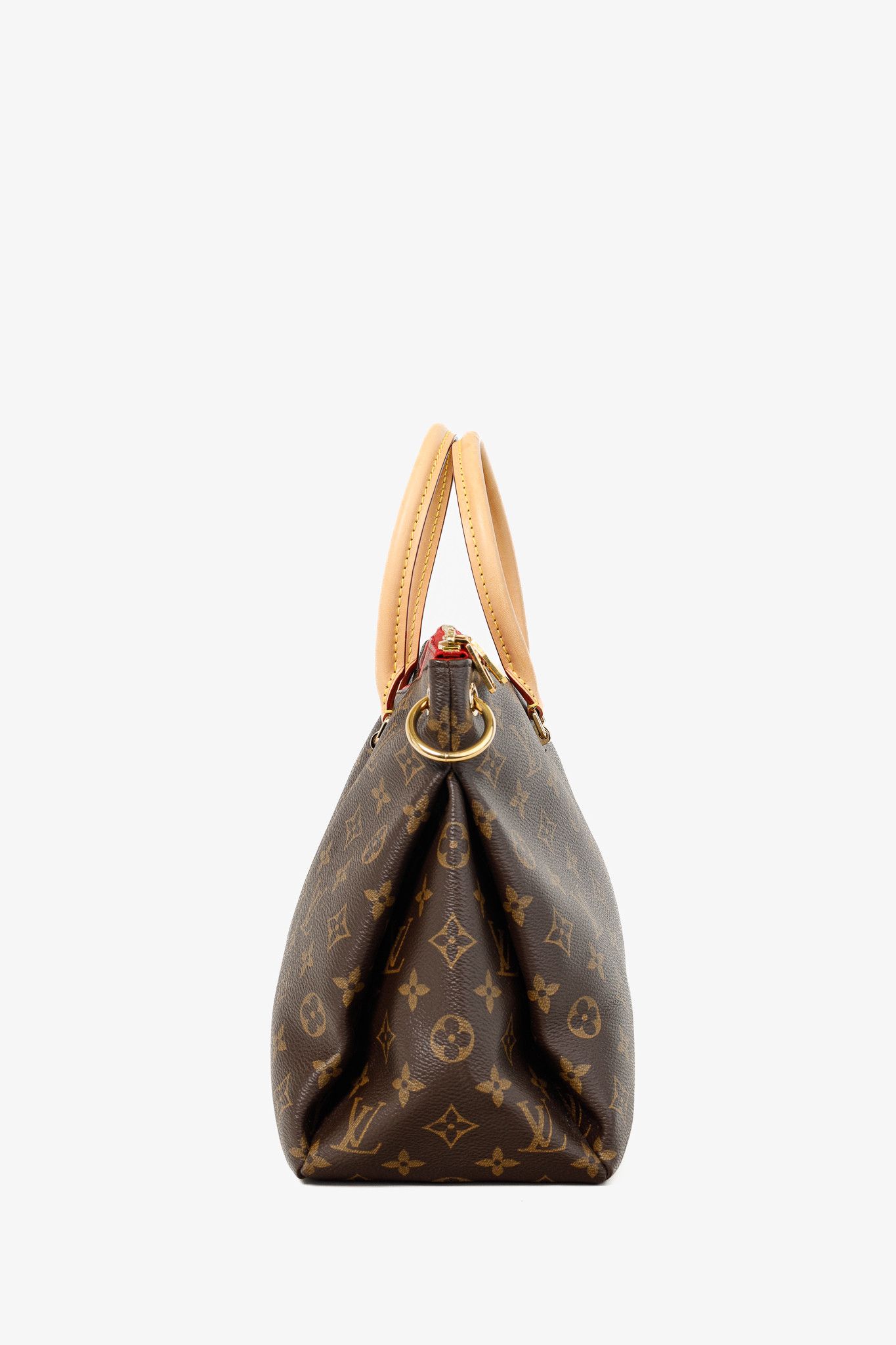 Louis Vuitton Louis Vuitton Pallas Monogram Canvas Cerise Handbag Size ONE SIZE - 3 Thumbnail