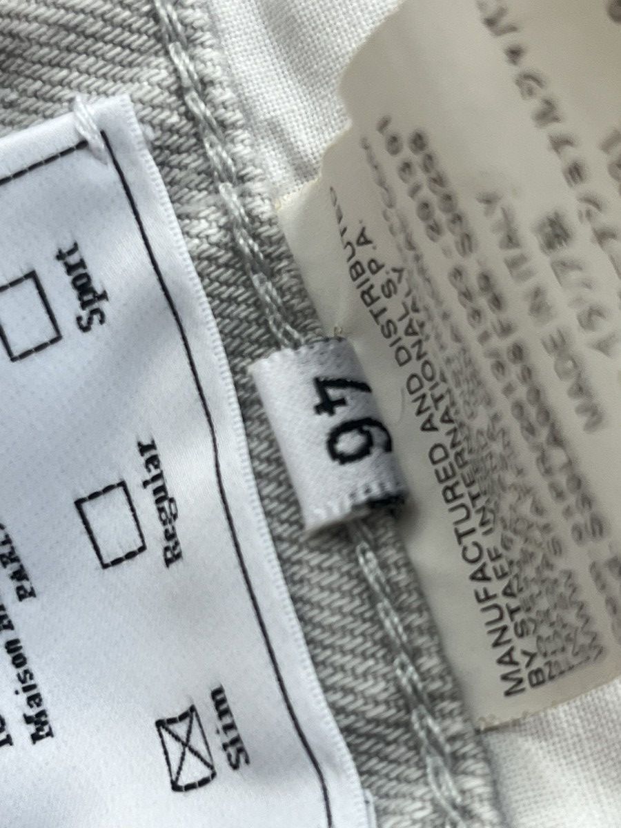 Maison Margiela Early Martin Margiela Line 10 Off White Denim Patched Jeans Size US 32 / EU 48 - 15 Thumbnail