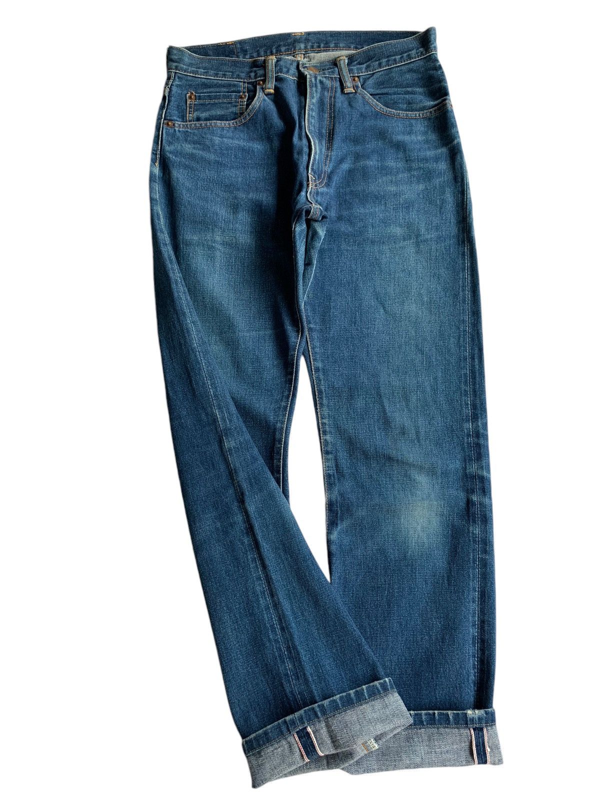 Hysteric Glamour × Jean Vintage Hysteric Glamour kinky Punk Style Selvedge Denim🎌☠️ Size US 29 - 5 Thumbnail