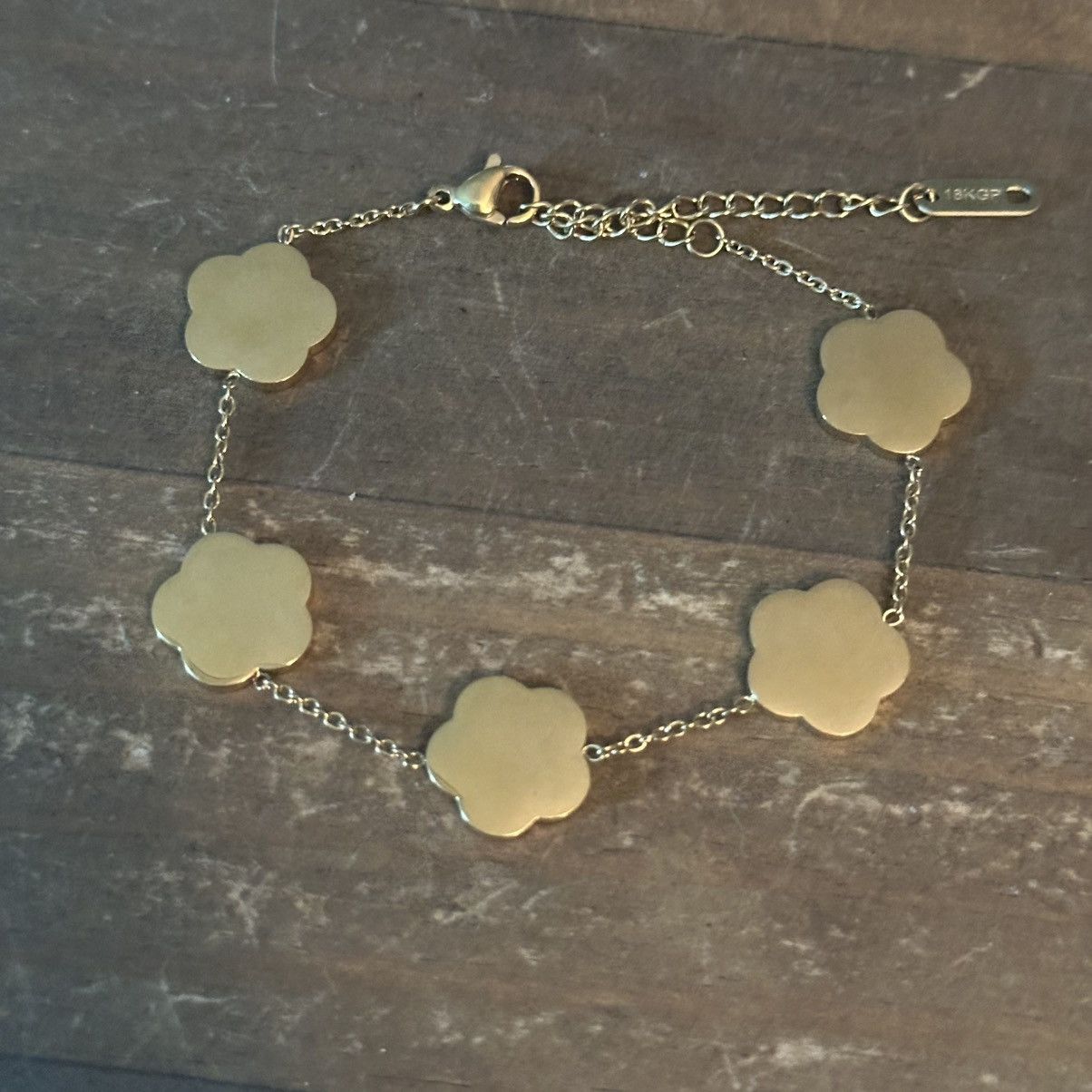 Other 18K gold plated clover bracelet Size ONE SIZE - 5 Thumbnail