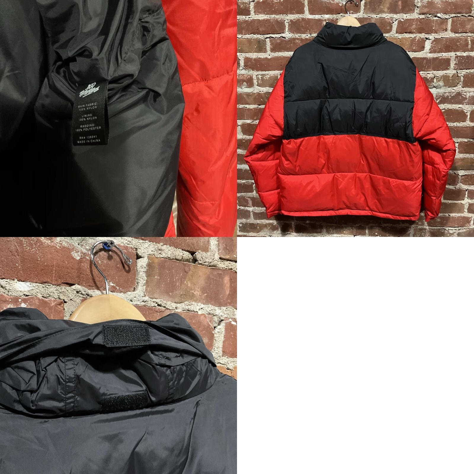 100 Thieves 100 Thieves Jacket XL Red/Black Puffer Zip Full Zip Logo Mens 100 Thieves FW22 NWT Winter Casual Size XL Size US XL / EU 56 / 4 - 8 Thumbnail