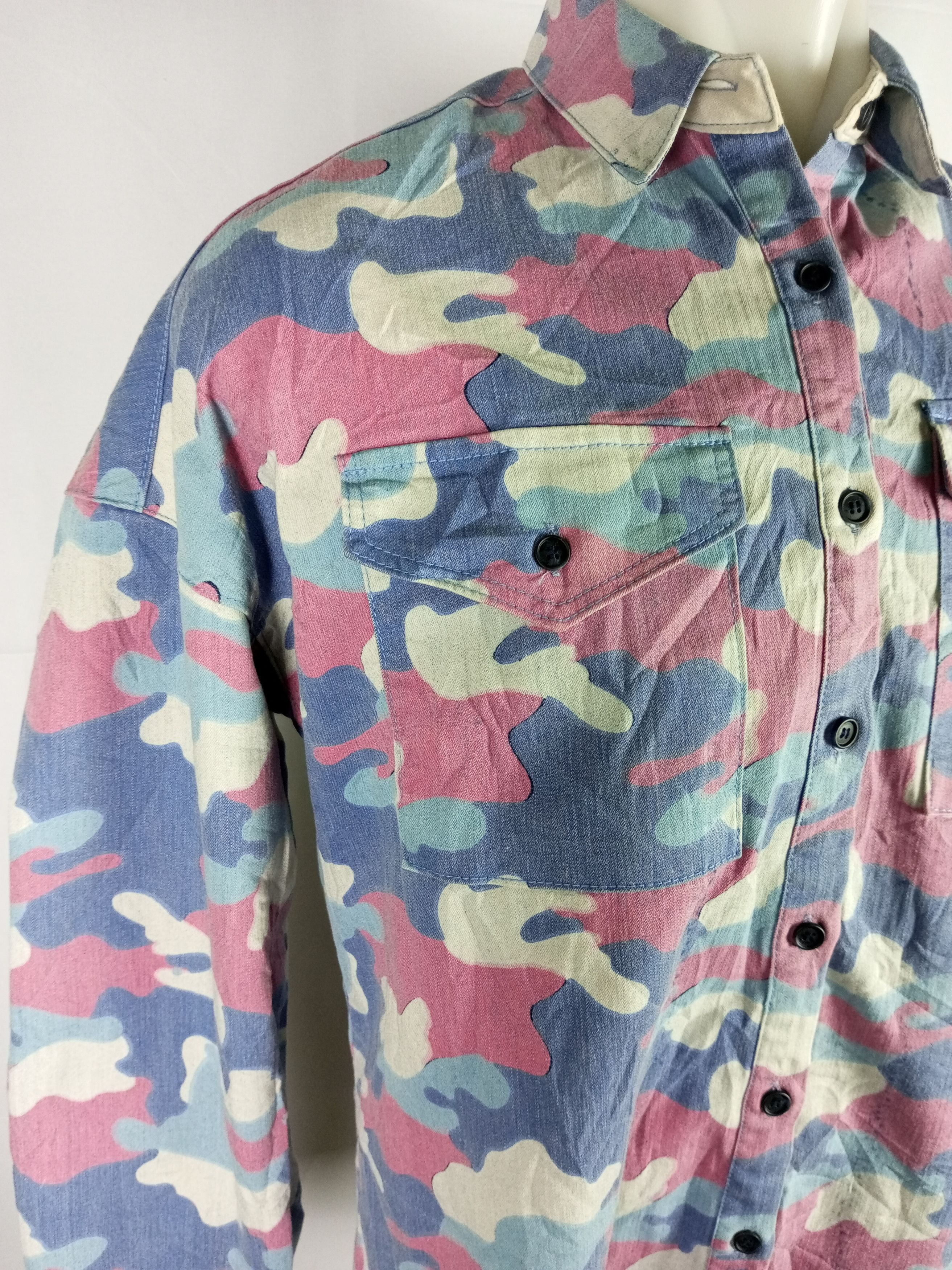 Japanese Brand Jolichiot multi colour camo street wear bape style Size US M / EU 48-50 / 2 - 3 Thumbnail
