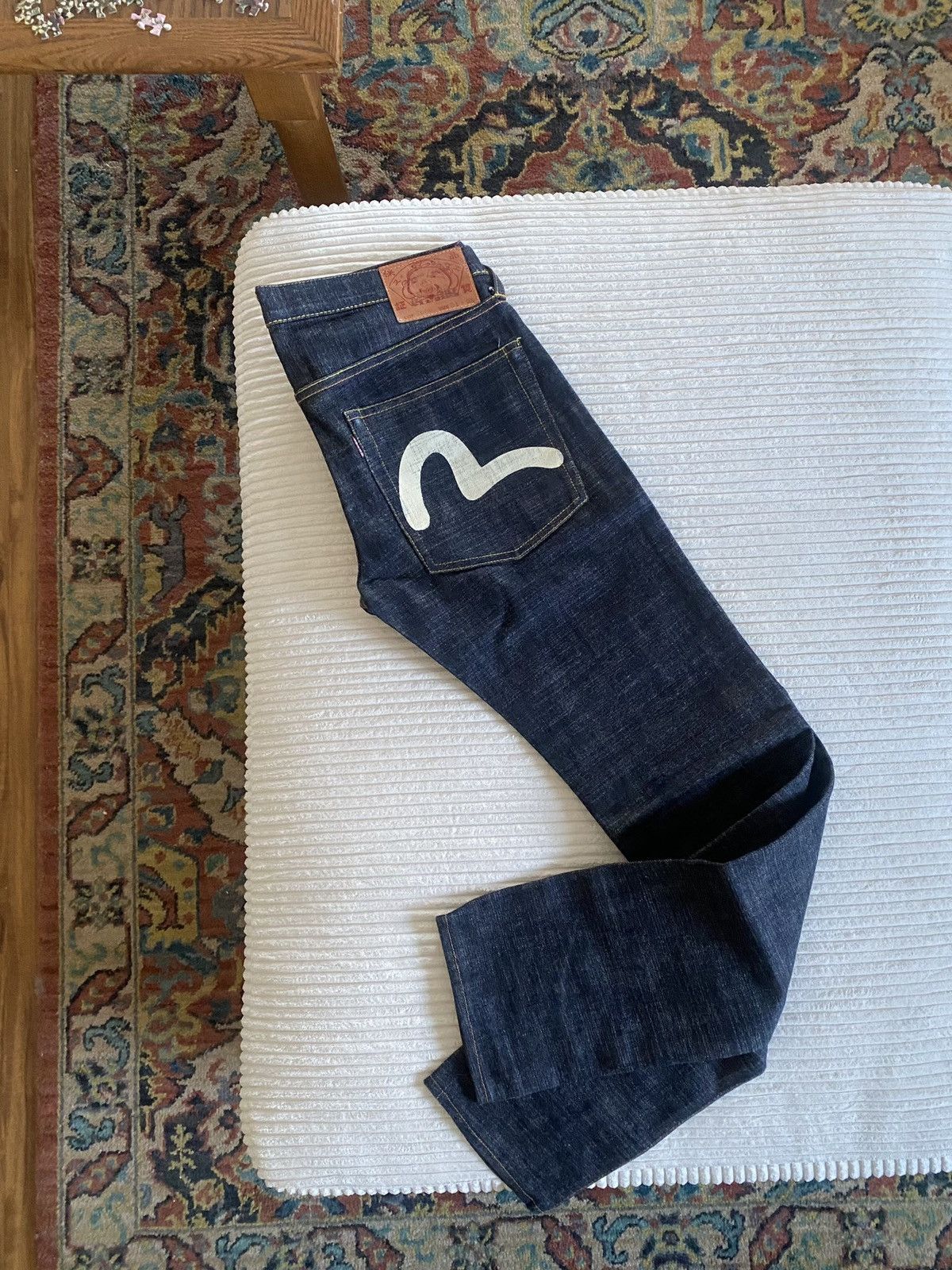 Evisu Evisu Design by Yamane Lot 7000 Raw Denim Size US 31 - 6 Thumbnail