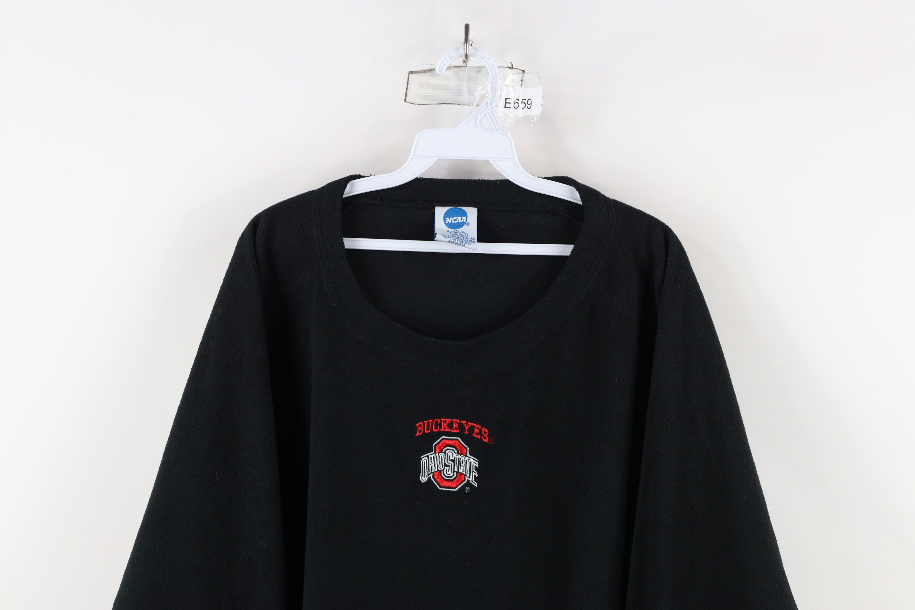 Vintage Vintage Ohio State University Football Fleece Sweater Black Size US XXL / EU 58 / 5 - 2 Thumbnail