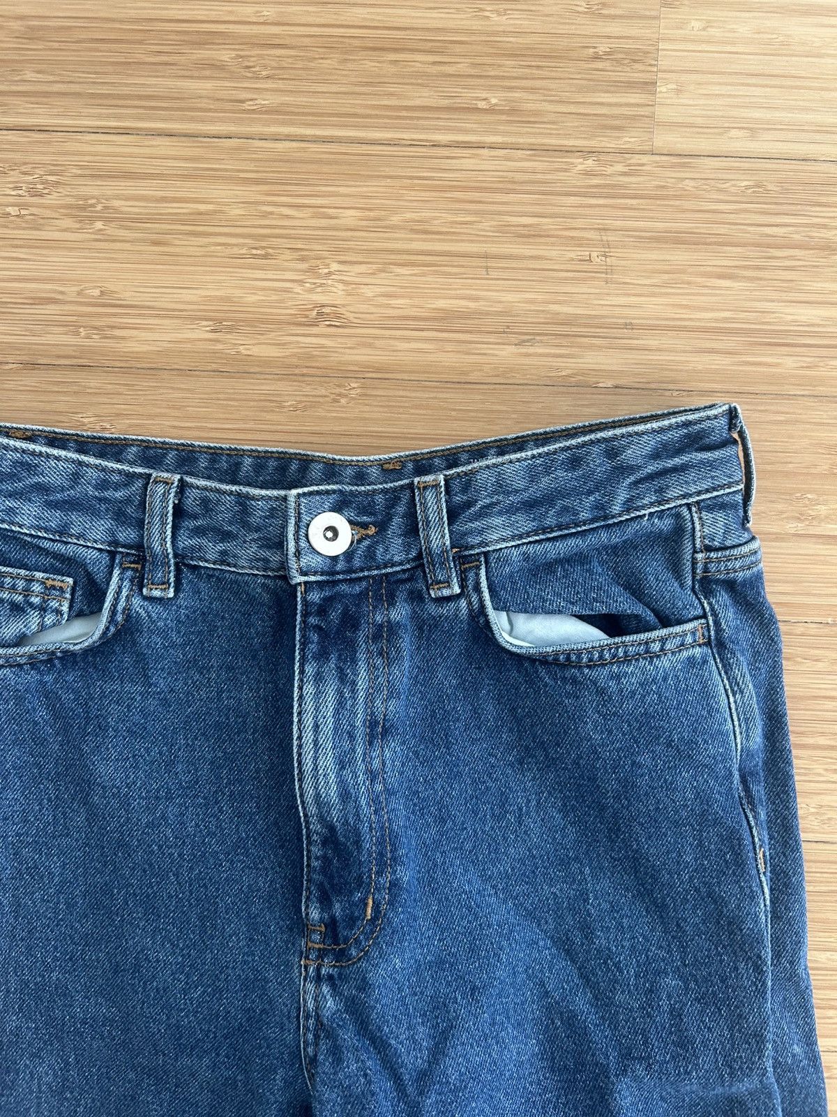Cos COS Straight Leg Denim Jeans Size 24" / US 00 / IT 34 - 2 Thumbnail