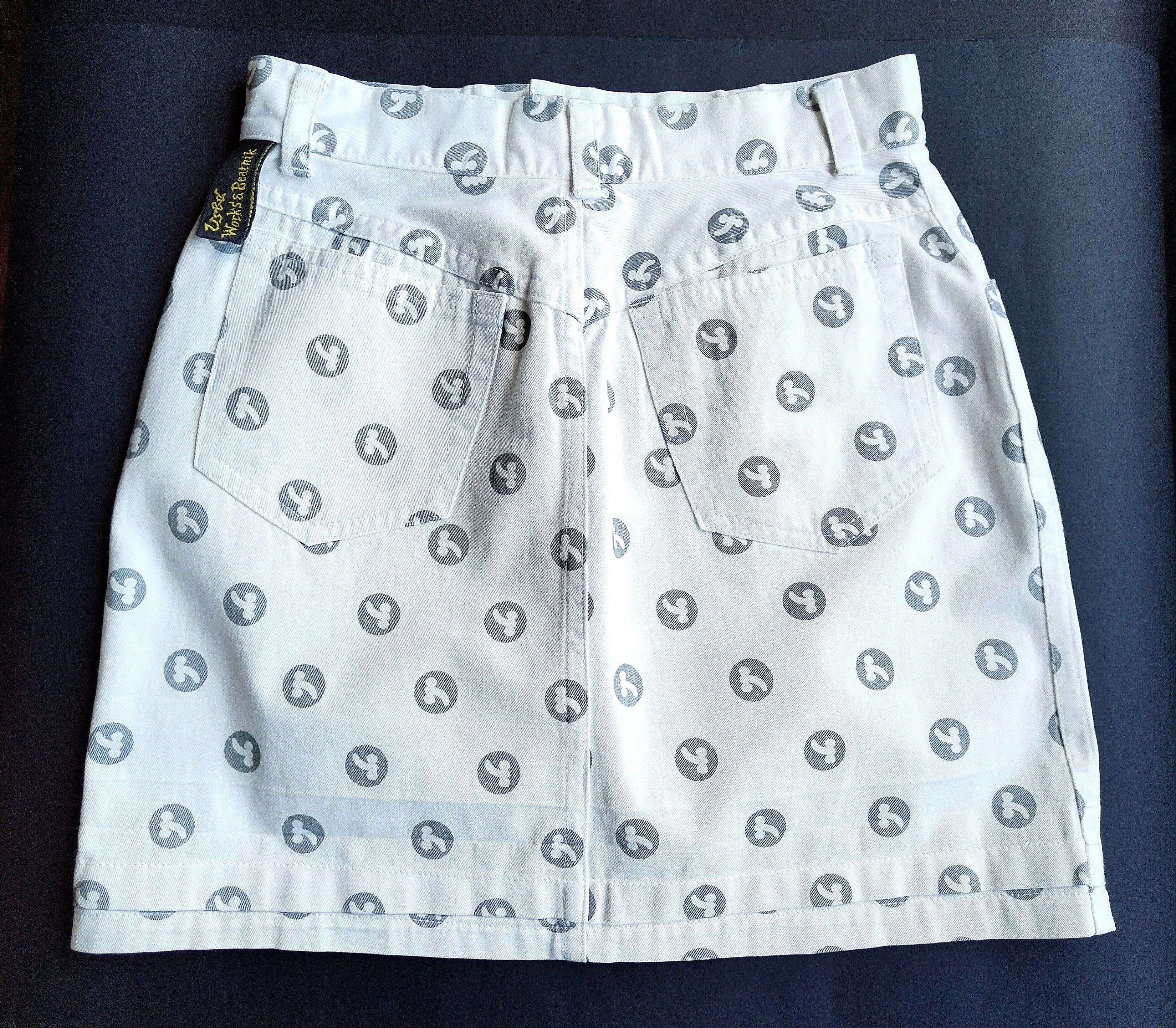 Hysteric Glamour Mini d*cks print mini skirt Size 26" / US 2 / IT 38 - 5 Thumbnail