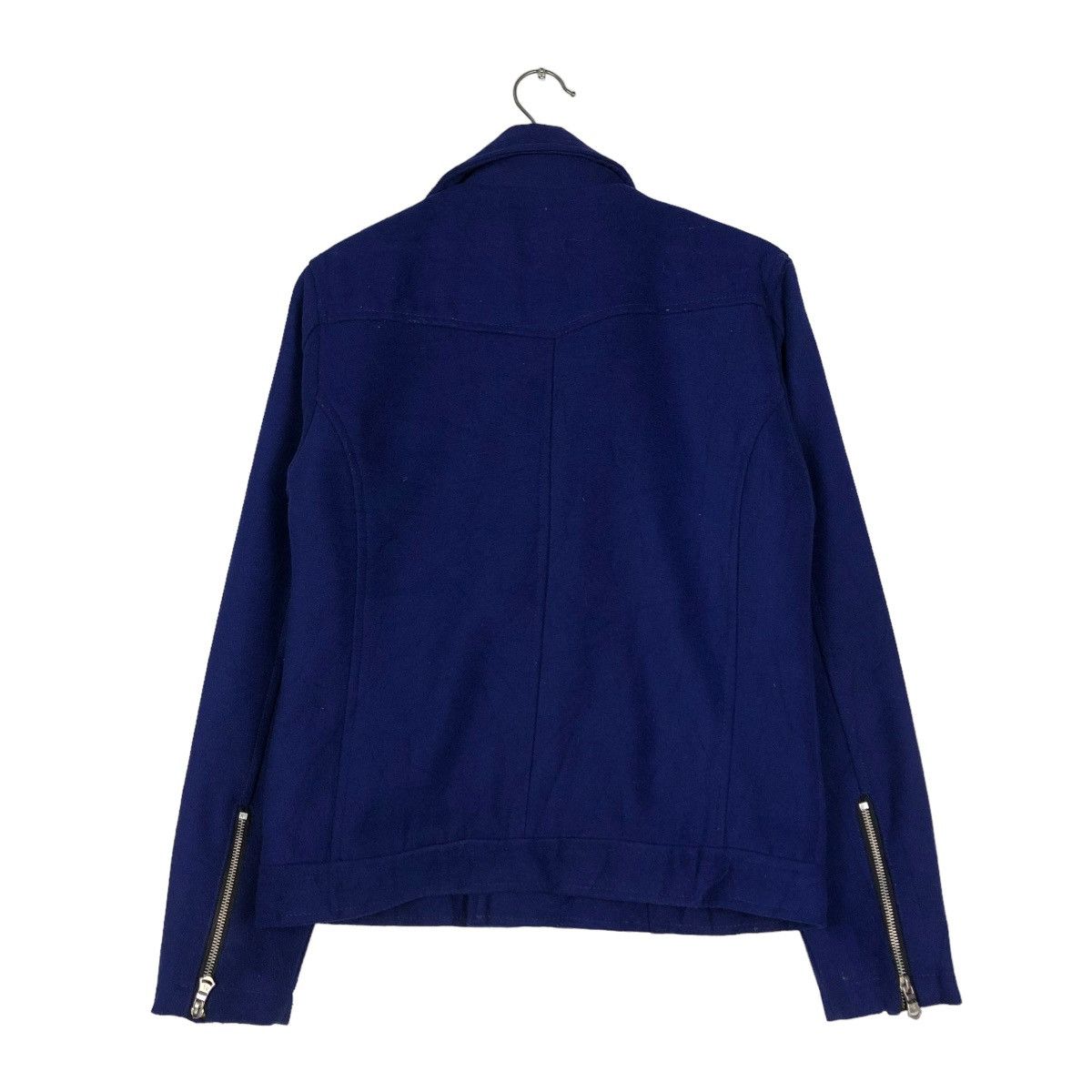 Hysteric Glamour 🔥VINTAGE WOOL BIKER JACKET REALIZE JAPAN DOUBLE COLLAR Size US M / EU 48-50 / 2 - 8 Thumbnail