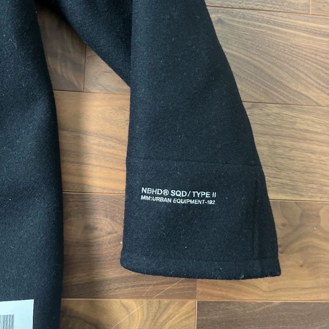 Neighborhood Black Double-Breasted Heavy Coat - Size M Size US M / EU 48-50 / 2 - 5 Thumbnail