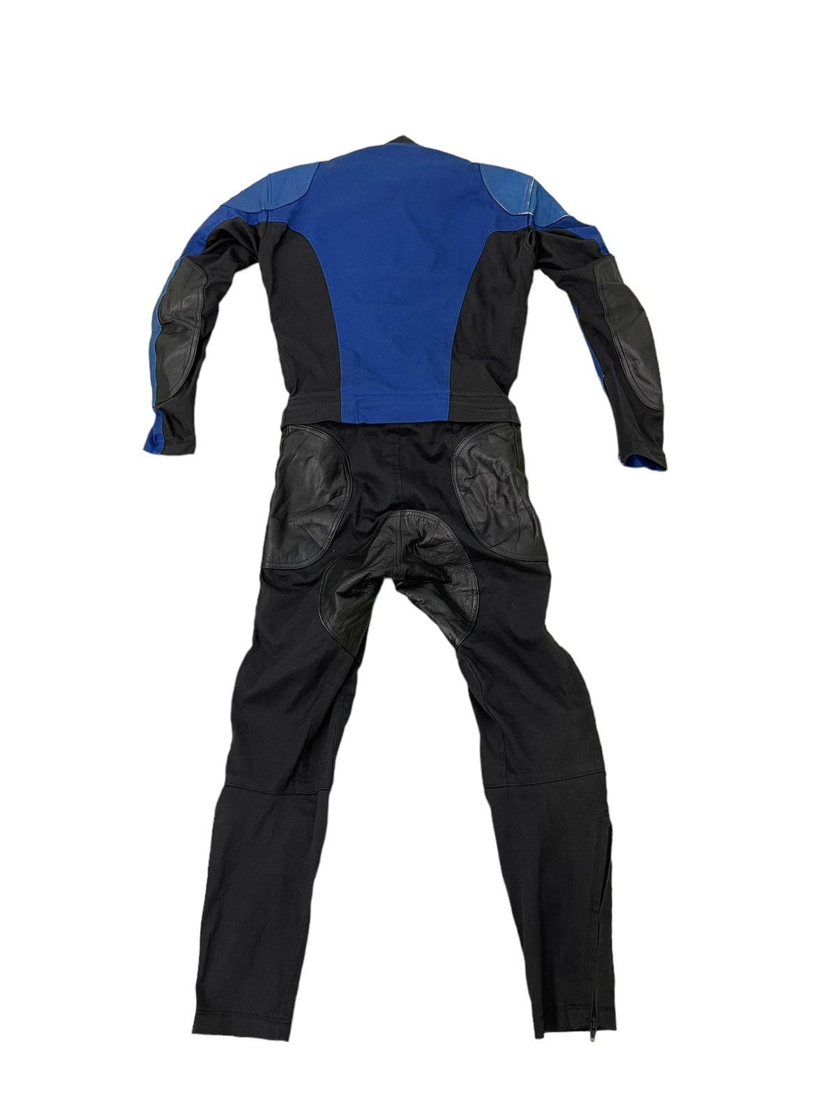 Sports Specialties Vtg 90s Kushitani Motor Jumpsuit Leather Cotton 5🟩3 Size US 29 - 16 Thumbnail