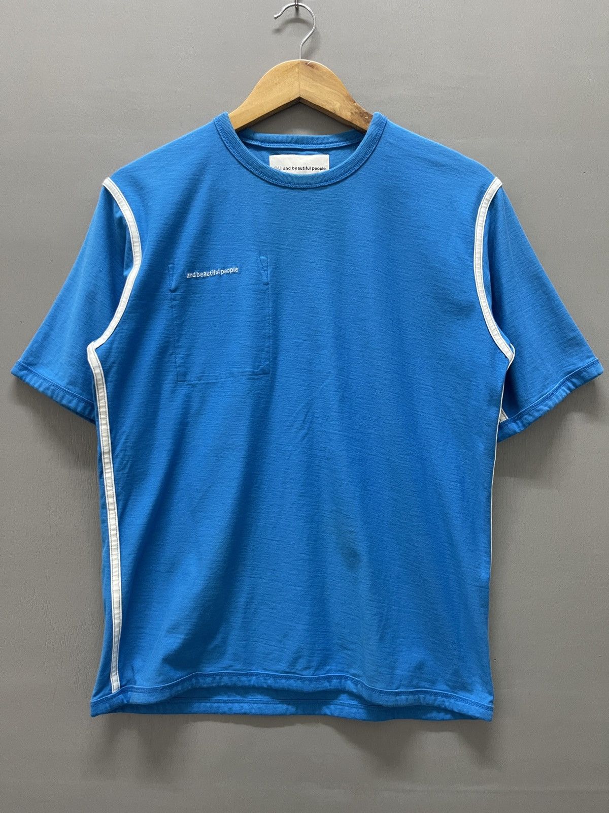 GU × Japanese Brand GU and Beautiful People Leather Strip Tee Size US M / EU 48-50 / 2 - 1 Thumbnail
