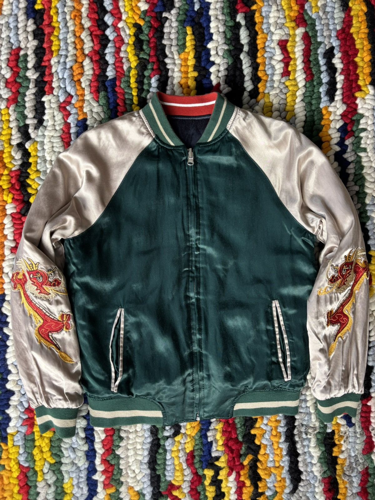 Other Sukajan 88-89 Korea Jacket Reversible Japan Size US S / EU 44-46 / 1 - 9 Thumbnail