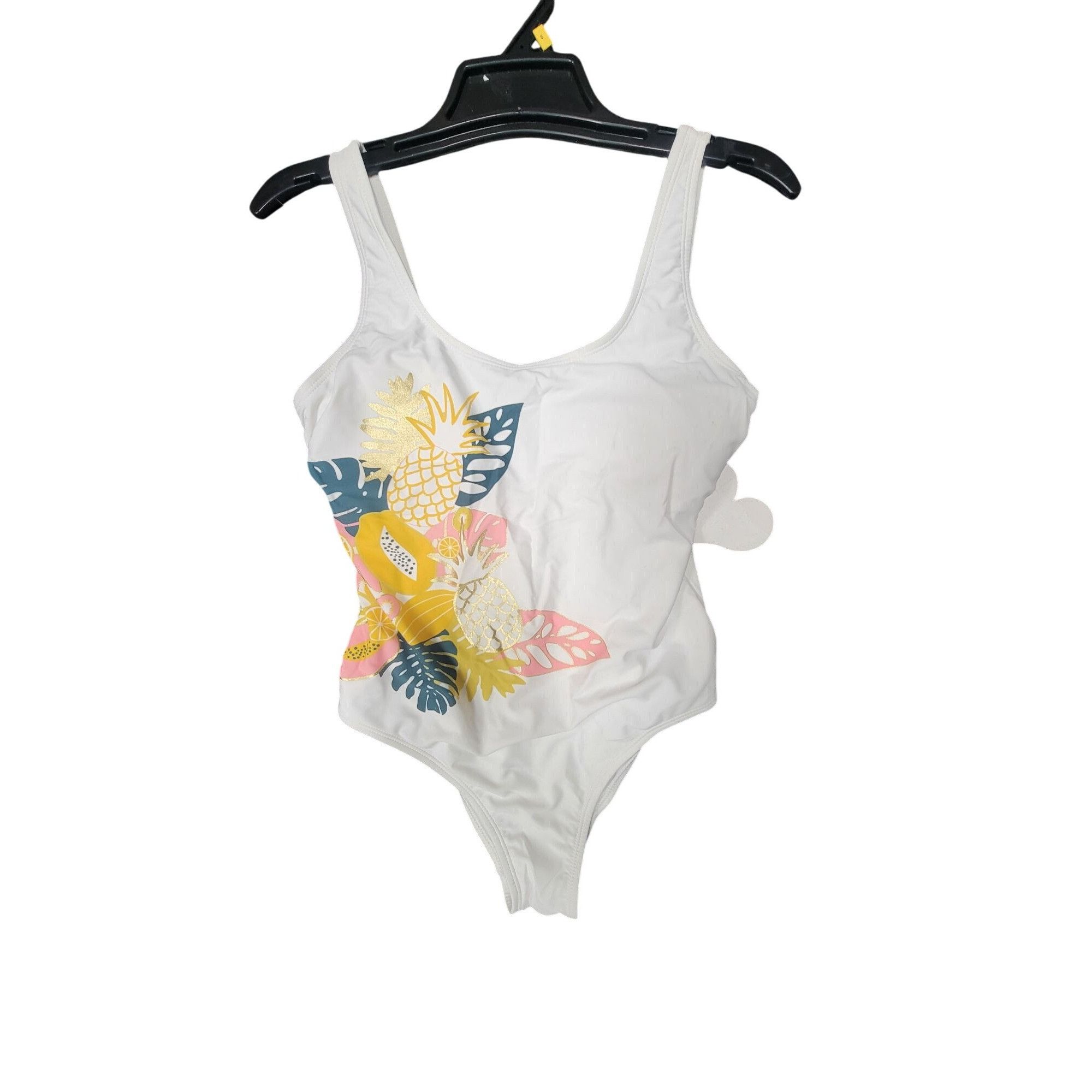 Other White One-Piece Swimsuit With Pineapple Print & Tropical Des Size M / US 6-8 / IT 42-44 - 1 Thumbnail