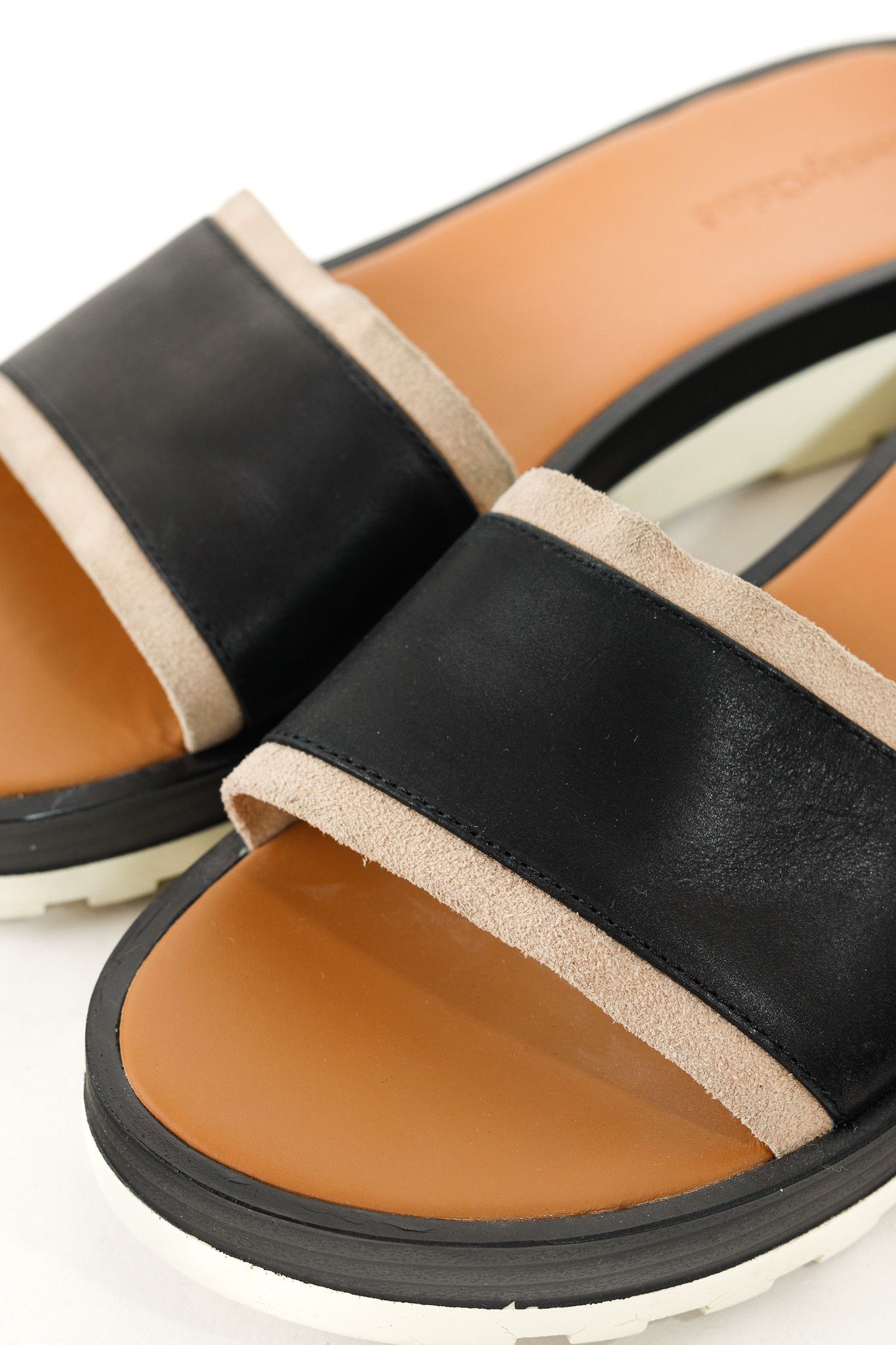 See by Chloe See by Chloe Robin Black Platform Slide Sandals Size US 8.5 / IT 38.5 - 7 Thumbnail