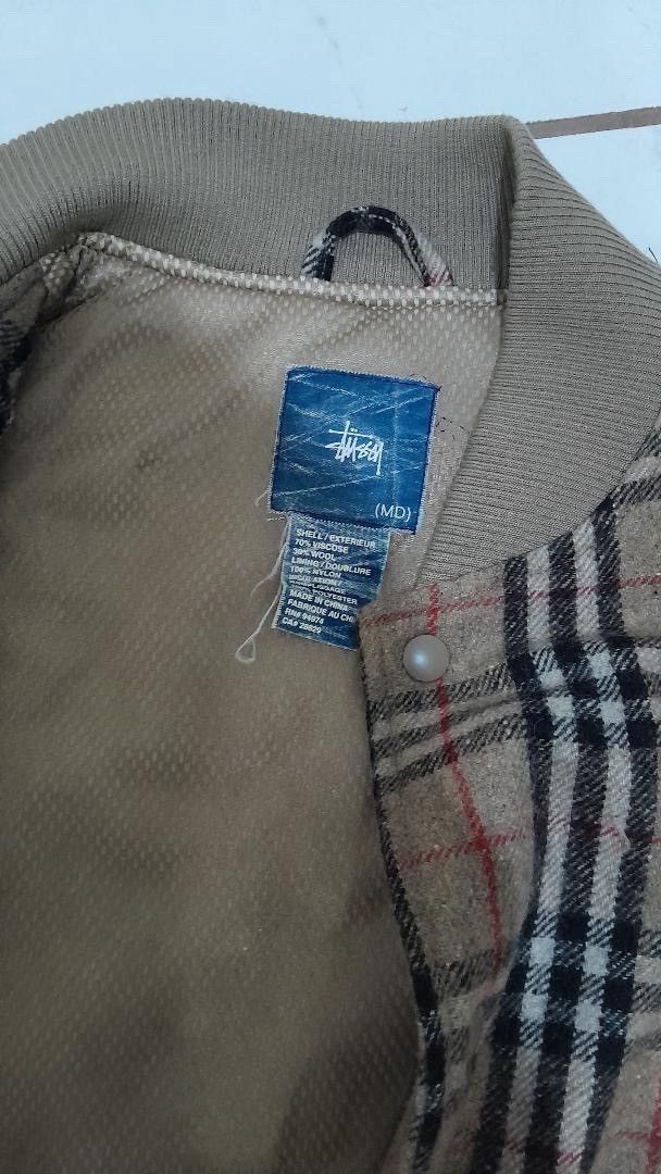 Stussy Vintage Stussy Burberry Plaid Jacket Size US M / EU 48-50 / 2 - 5 Thumbnail